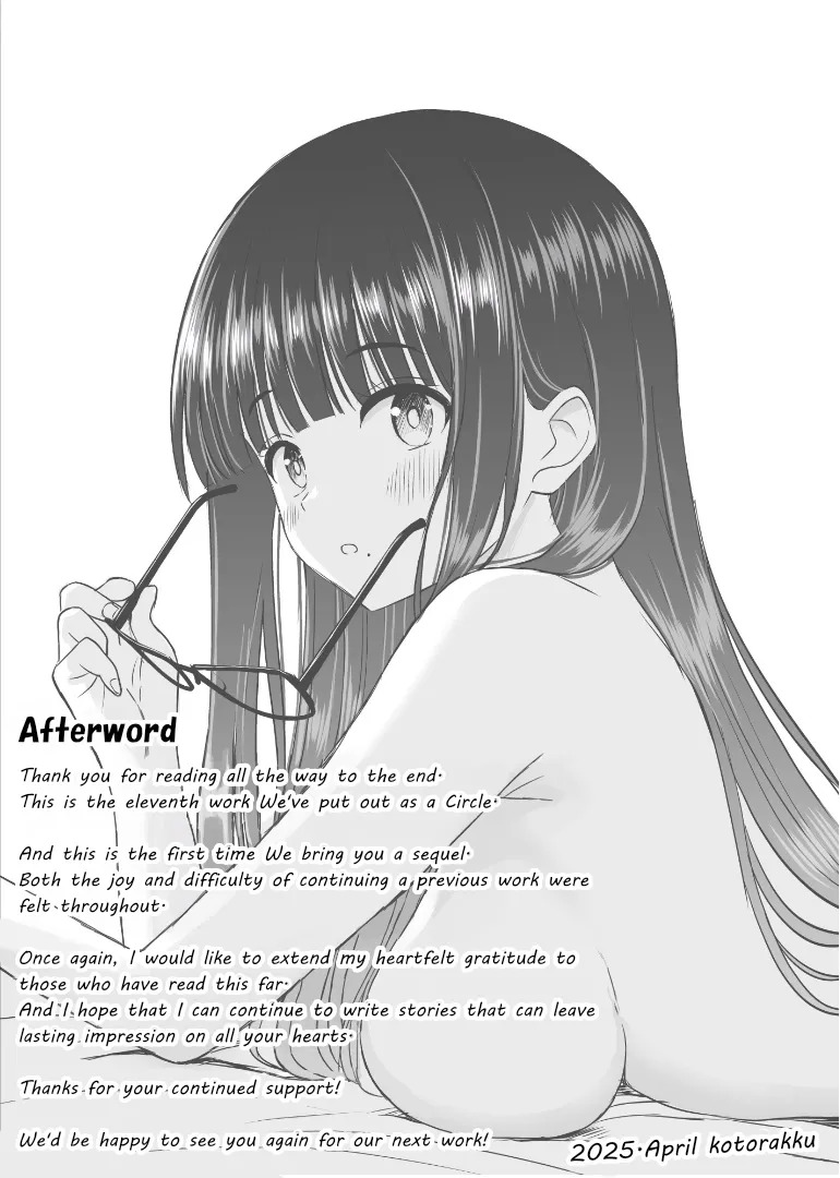 [Kotorakku] My big-breasted junior from the Art Club decided to pose nude for me and it was so erotic it made my art explode 2 [English] - Page 48