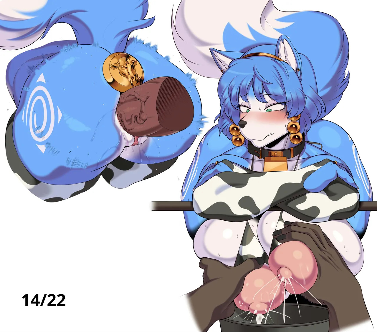 [Cervina7] Cattle Krystal + Fun at gym + Krystal & lizardmen + The refilling - Page 14