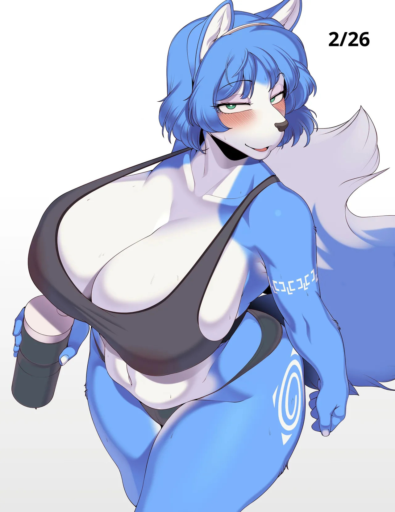 [Cervina7] Cattle Krystal + Fun at gym + Krystal & lizardmen + The refilling - Page 25