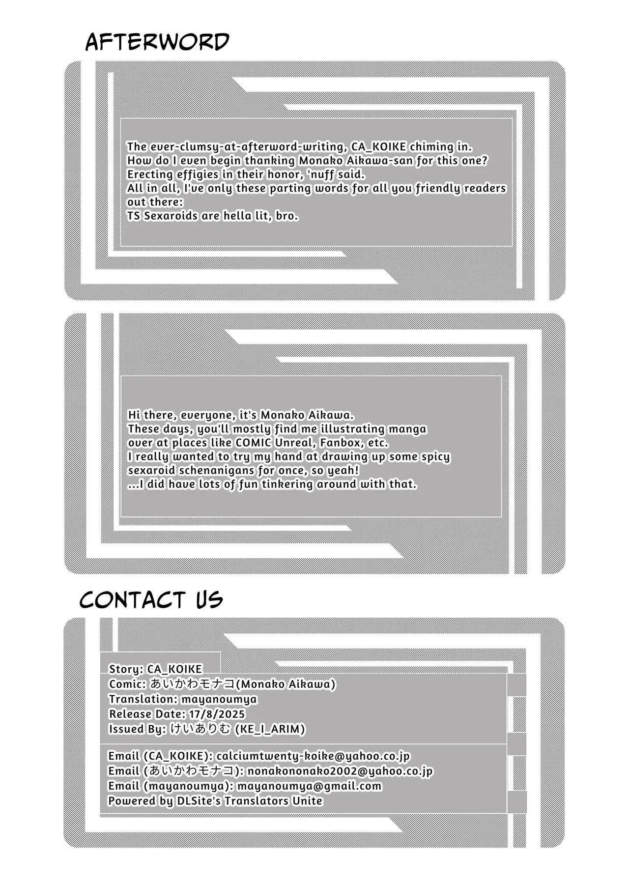 [KE_I_ARIM (Aikawa Monako)] Ore wa TS Sexaroid | I Became a TS Sexaroid [English] [mayanoumya] [Digital] - Page 22