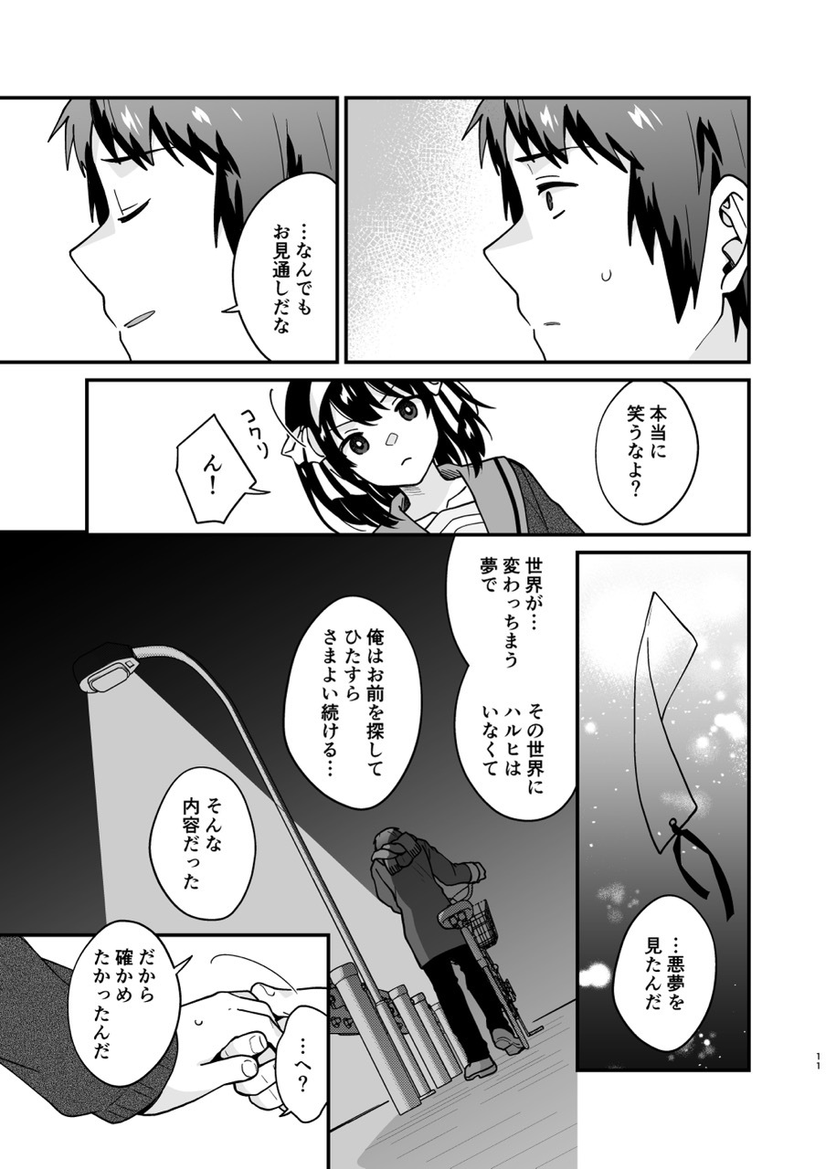 [Niwatoritowani (Taiki)] Kimi no Sonzai Shoumei (Suzumiya Haruhi no Yuuutsu) [Digital] - Page 10