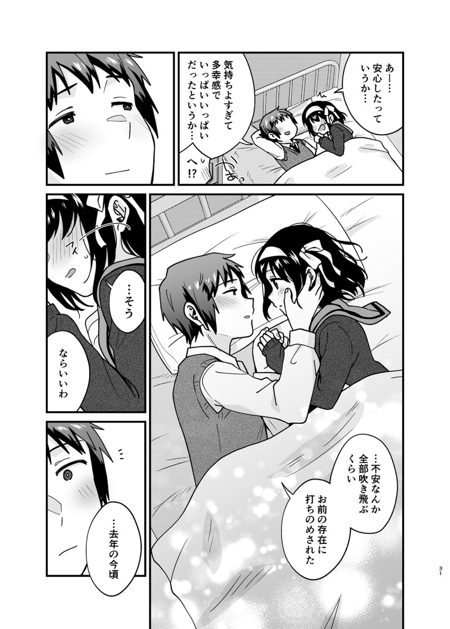 [Niwatoritowani (Taiki)] Kimi no Sonzai Shoumei (Suzumiya Haruhi no Yuuutsu) [Digital] - Page 30