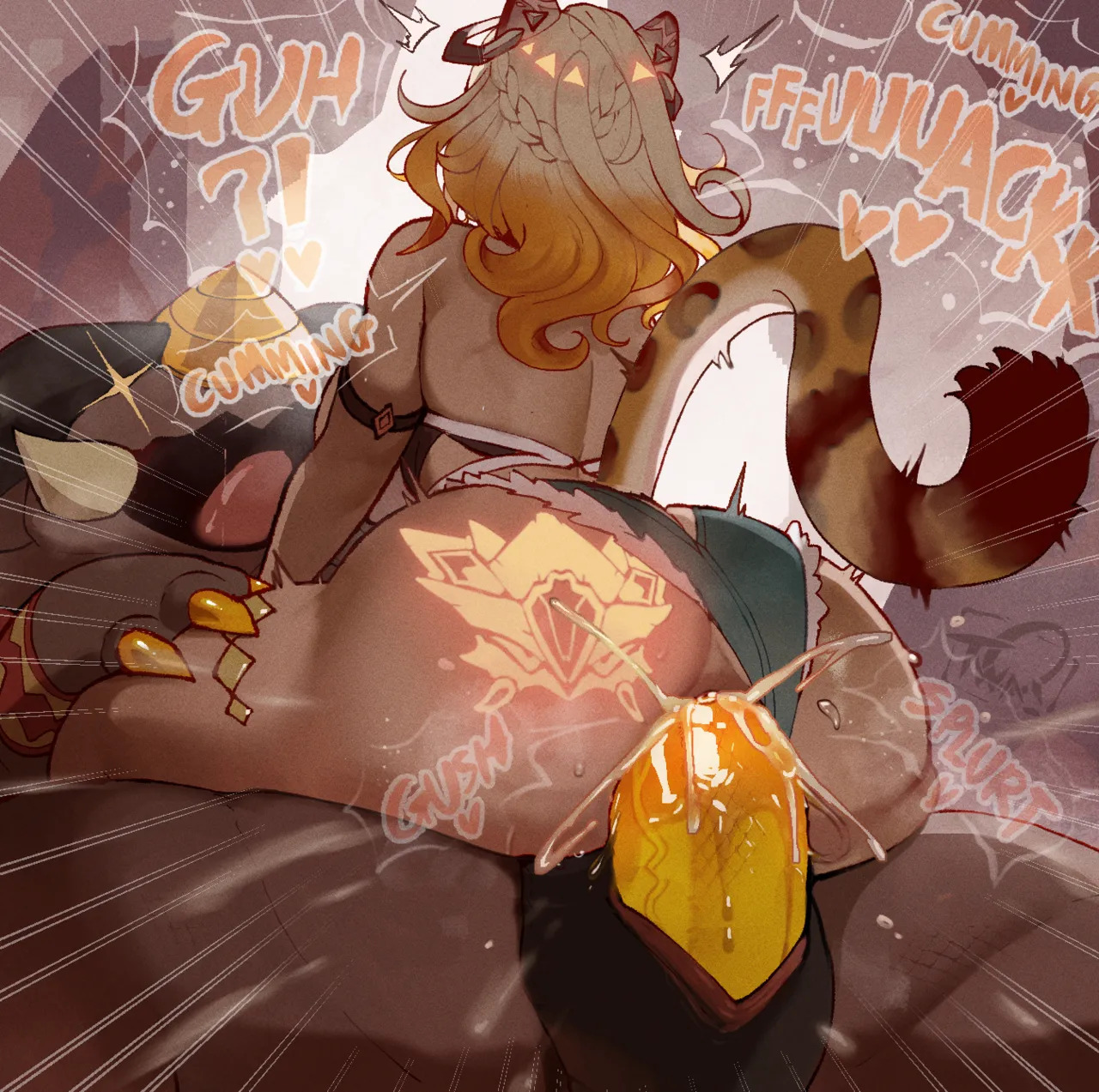 Genshin girls x Monsters (ThiccWithaQ) (English text /no text) - Page 131