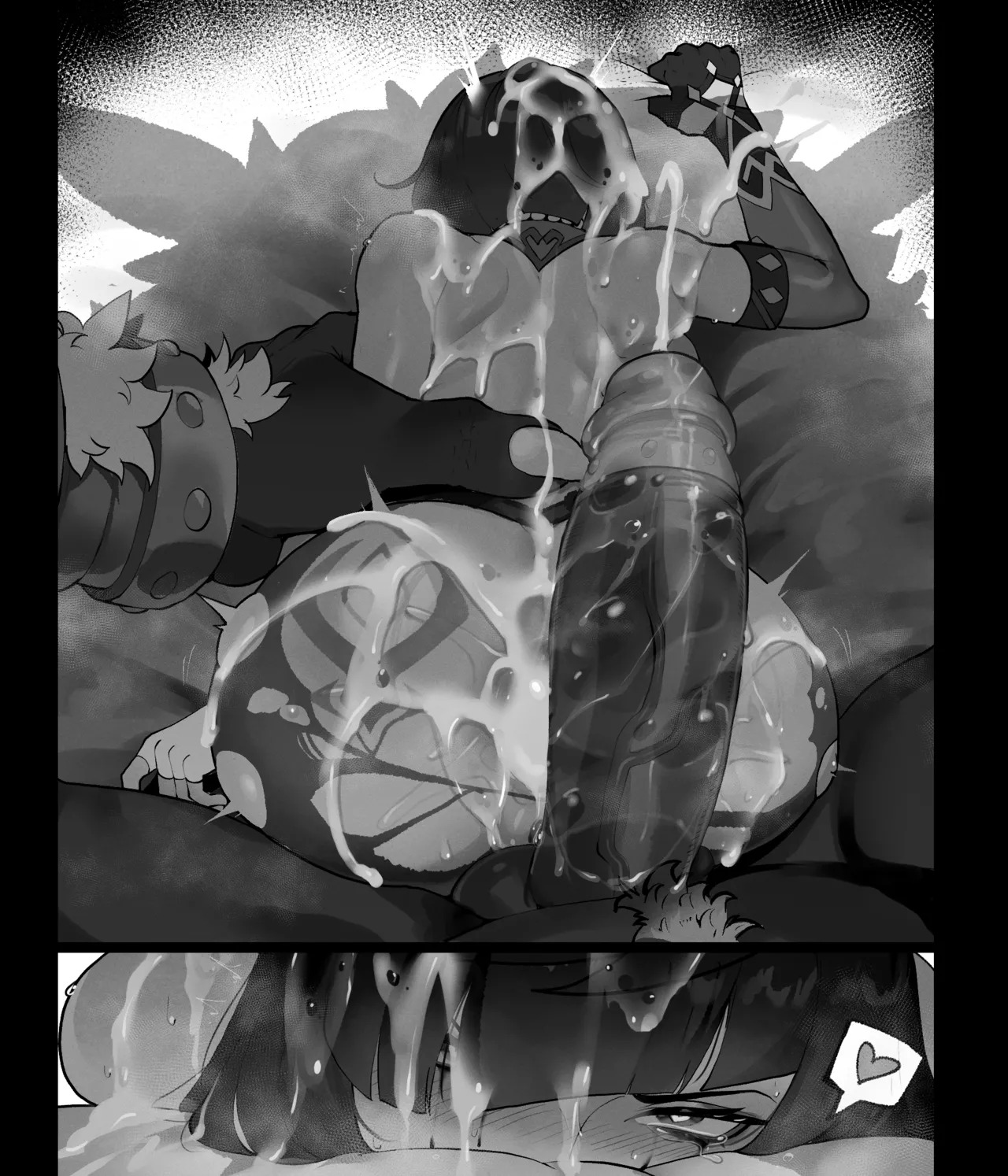 Genshin girls x Monsters (ThiccWithaQ) (English text /no text) - Page 30