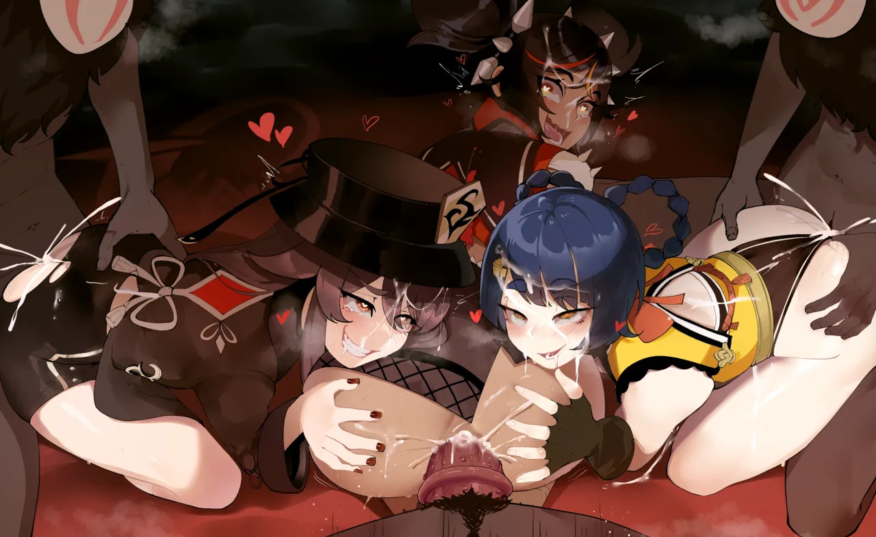 Genshin girls x Monsters (ThiccWithaQ) (English text /no text) - Page 79