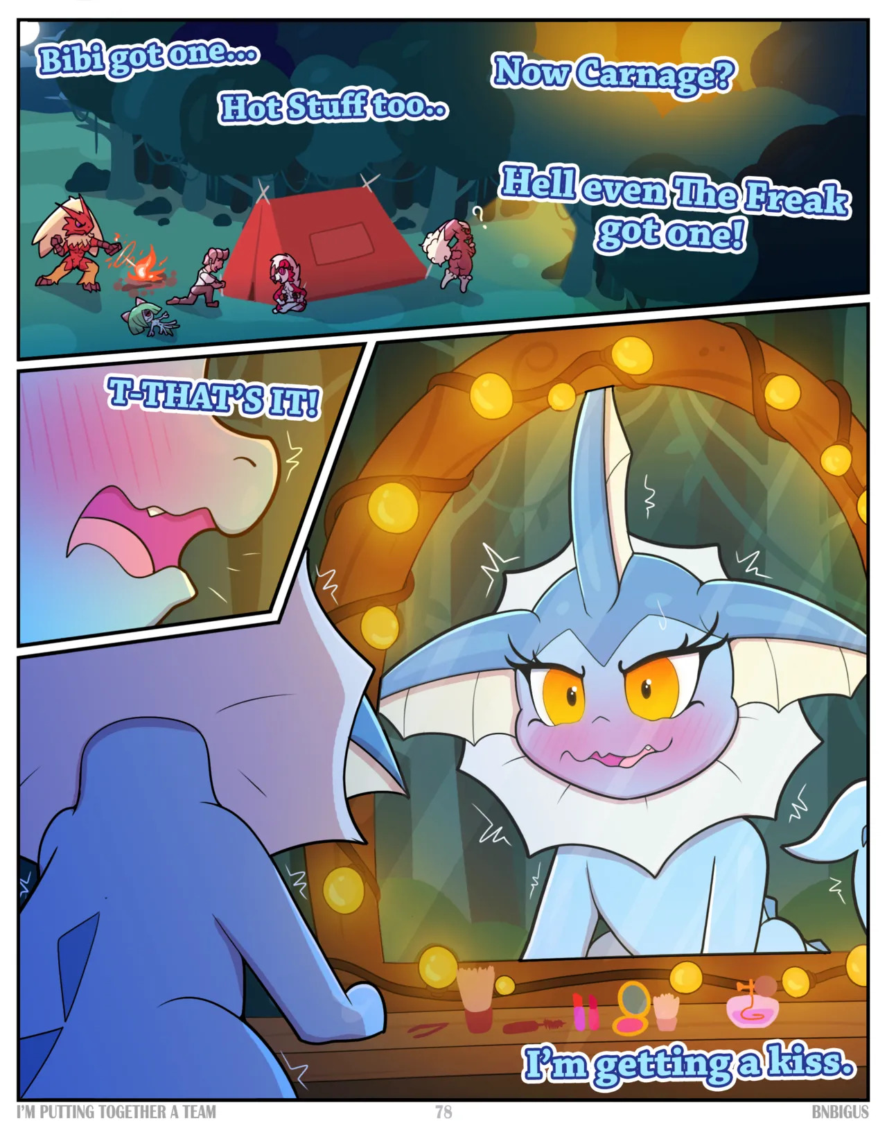 [BnBigus] Putting Together a Team - Page 78