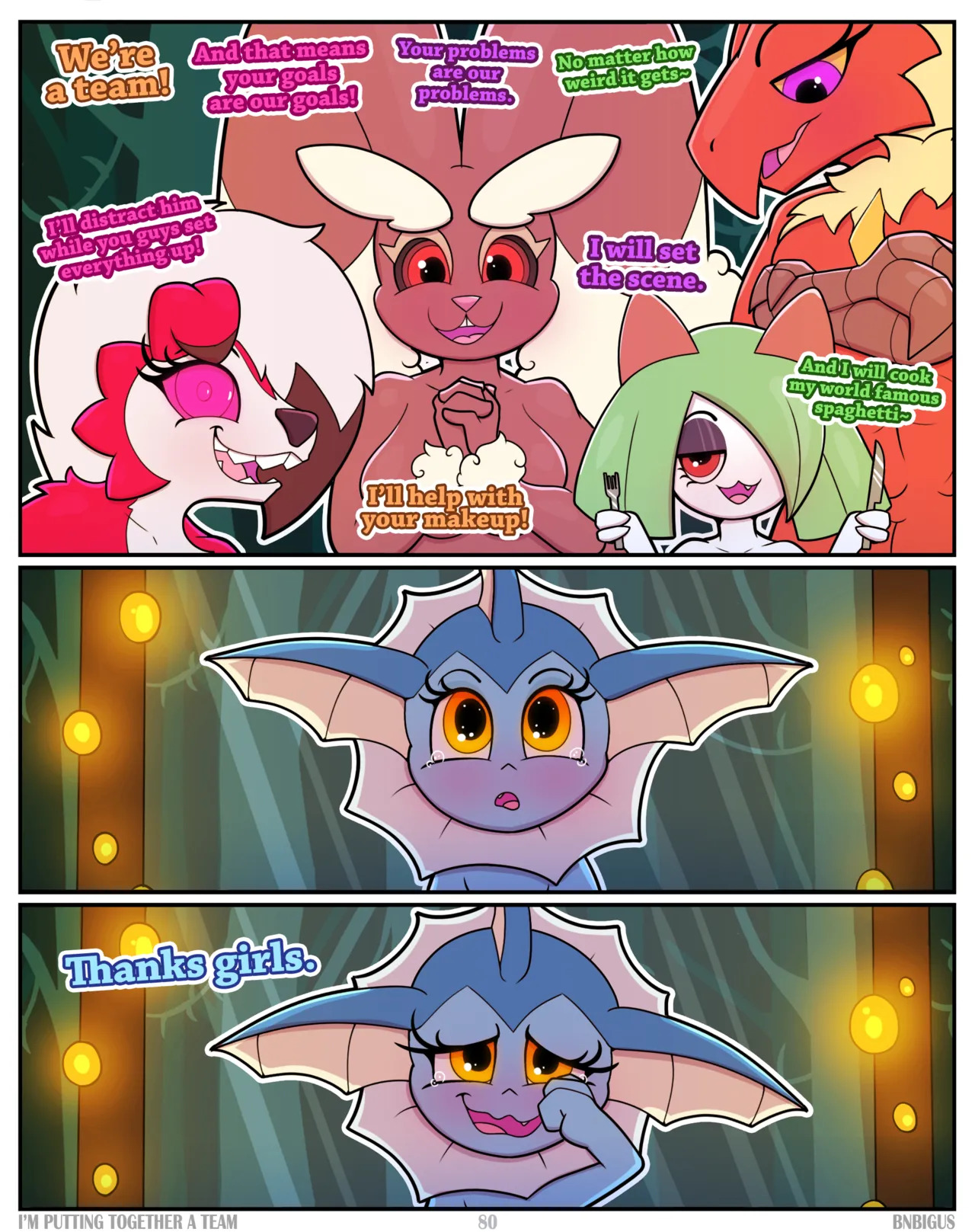 [BnBigus] Putting Together a Team - Page 80
