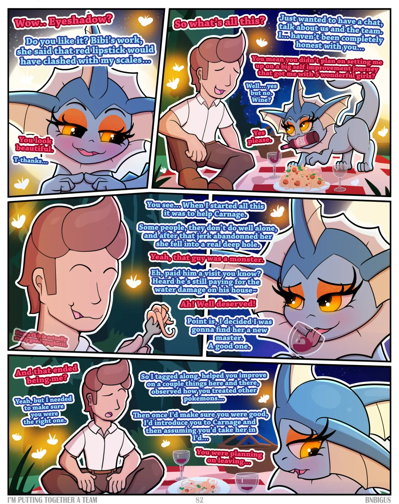 [BnBigus] Putting Together a Team - Page 82