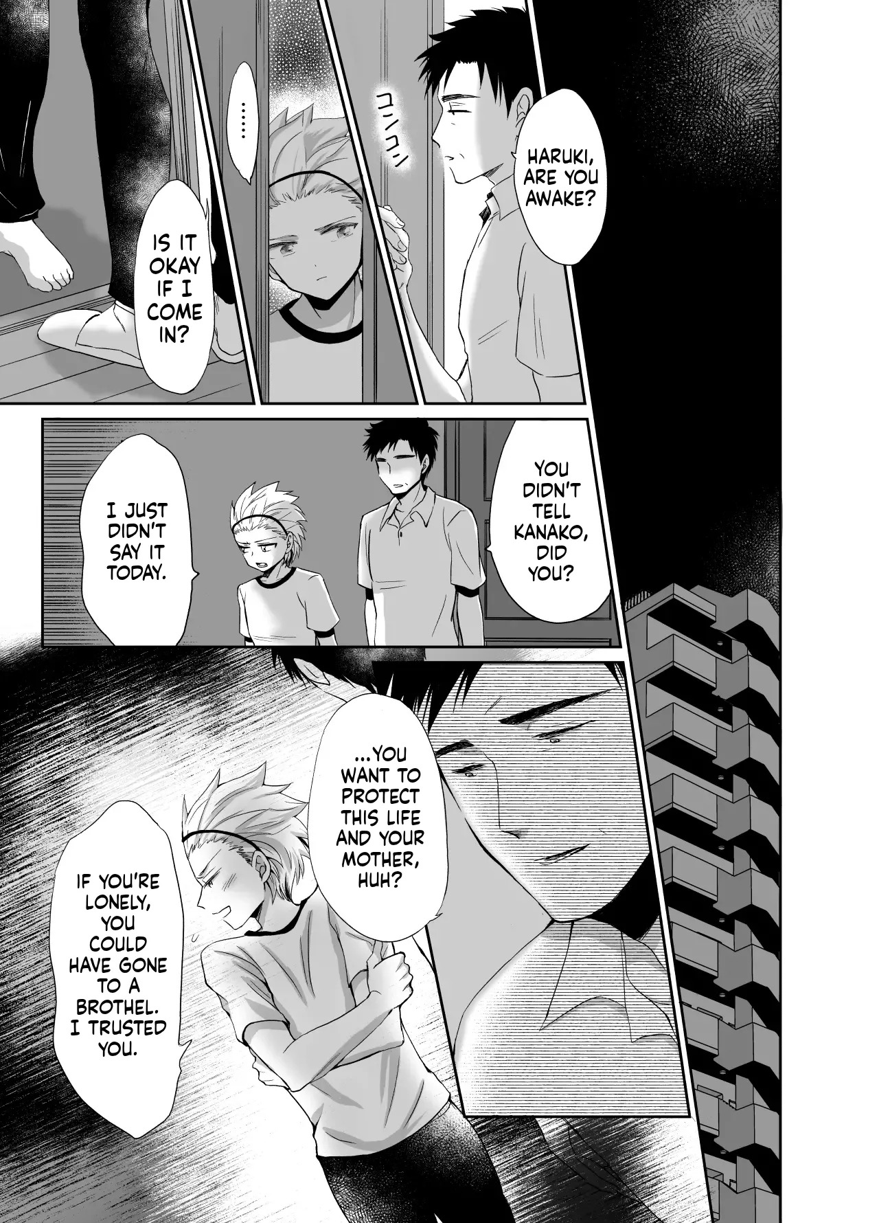 [Kinokko (Taguchi Monyata)] Nonke no Ore ga Otou-san no Mesu ni Naru made | Straight Guy Me Becomes My Father-in-Law's Woman [English] [Digital] - Page 21
