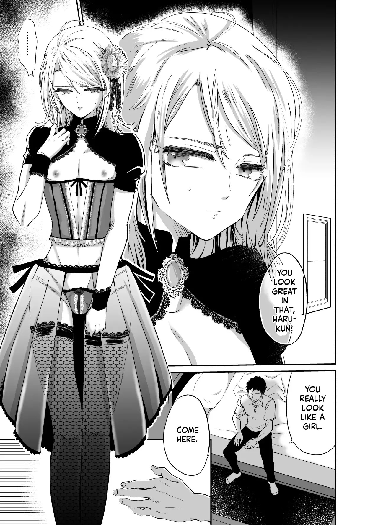 [Kinokko (Taguchi Monyata)] Nonke no Ore ga Otou-san no Mesu ni Naru made | Straight Guy Me Becomes My Father-in-Law's Woman [English] [Digital] - Page 3