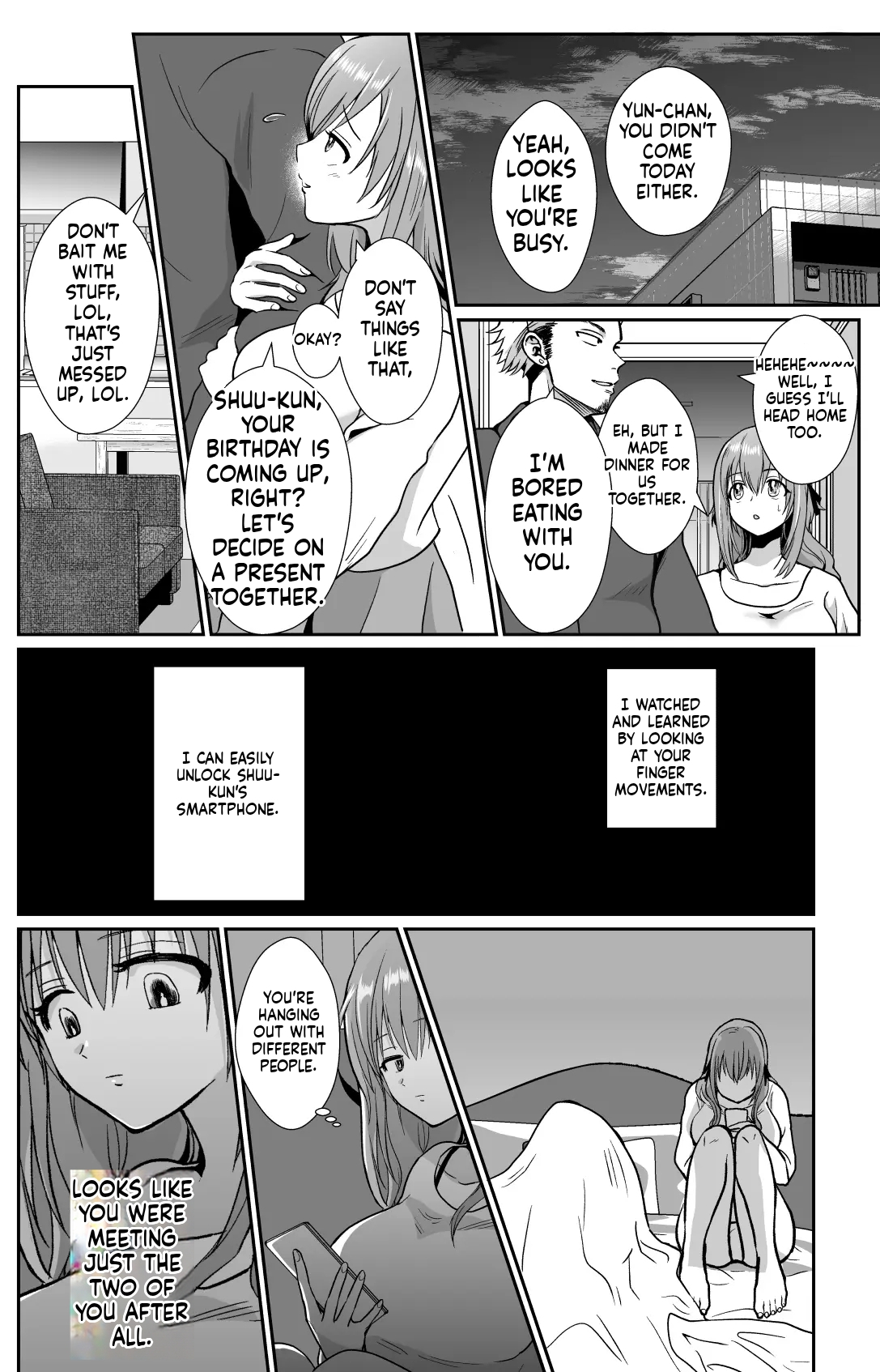 [Kinokko (Taguchi Monyata)] My Downfall After Falling for a Mentally Unstable Girl with a Boyfriend 2 - Page 38