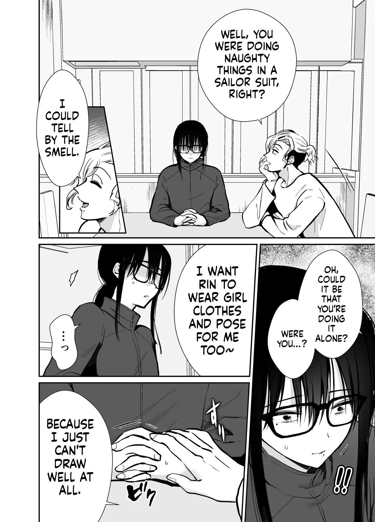 [Kinokko (Taguchi Monyata)] Fallen Women Share House: Rin-kun Edition ~The Story of Two Shy Aspiring Manga Artists Getting Deliciously Devoured by a Playboy~ - Page 19