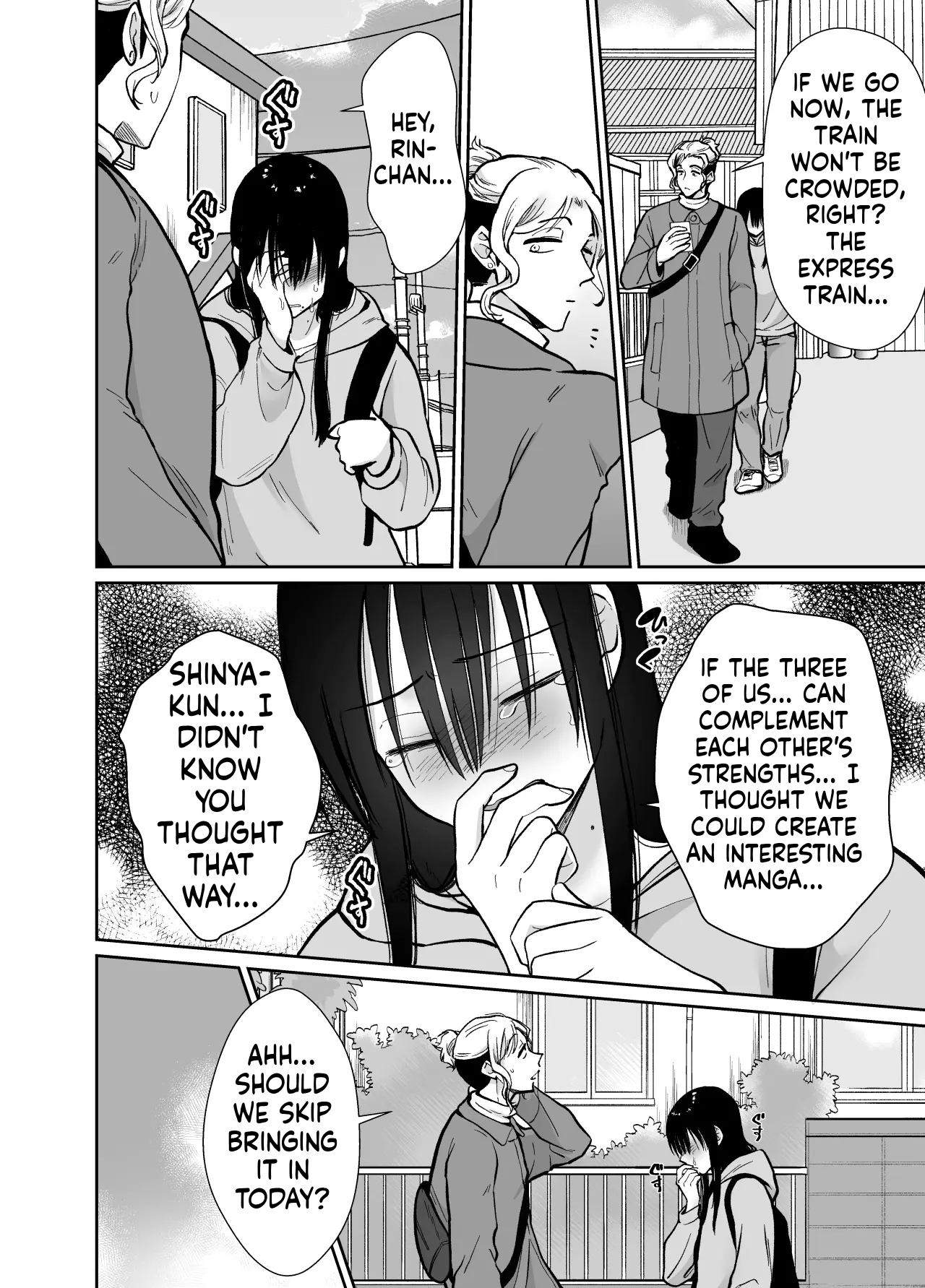 [Kinokko (Taguchi Monyata)] Fallen Women Share House: Rin-kun Edition ~The Story of Two Shy Aspiring Manga Artists Getting Deliciously Devoured by a Playboy~ 2 - Page 15