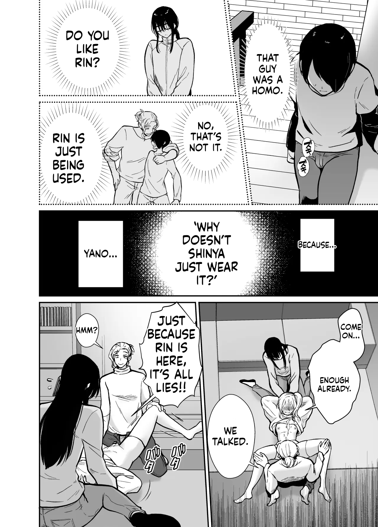 [Kinokko (Taguchi Monyata)] Fallen Women Share House: Rin-kun Edition ~The Story of Two Shy Aspiring Manga Artists Getting Deliciously Devoured by a Playboy~ 2 - Page 27