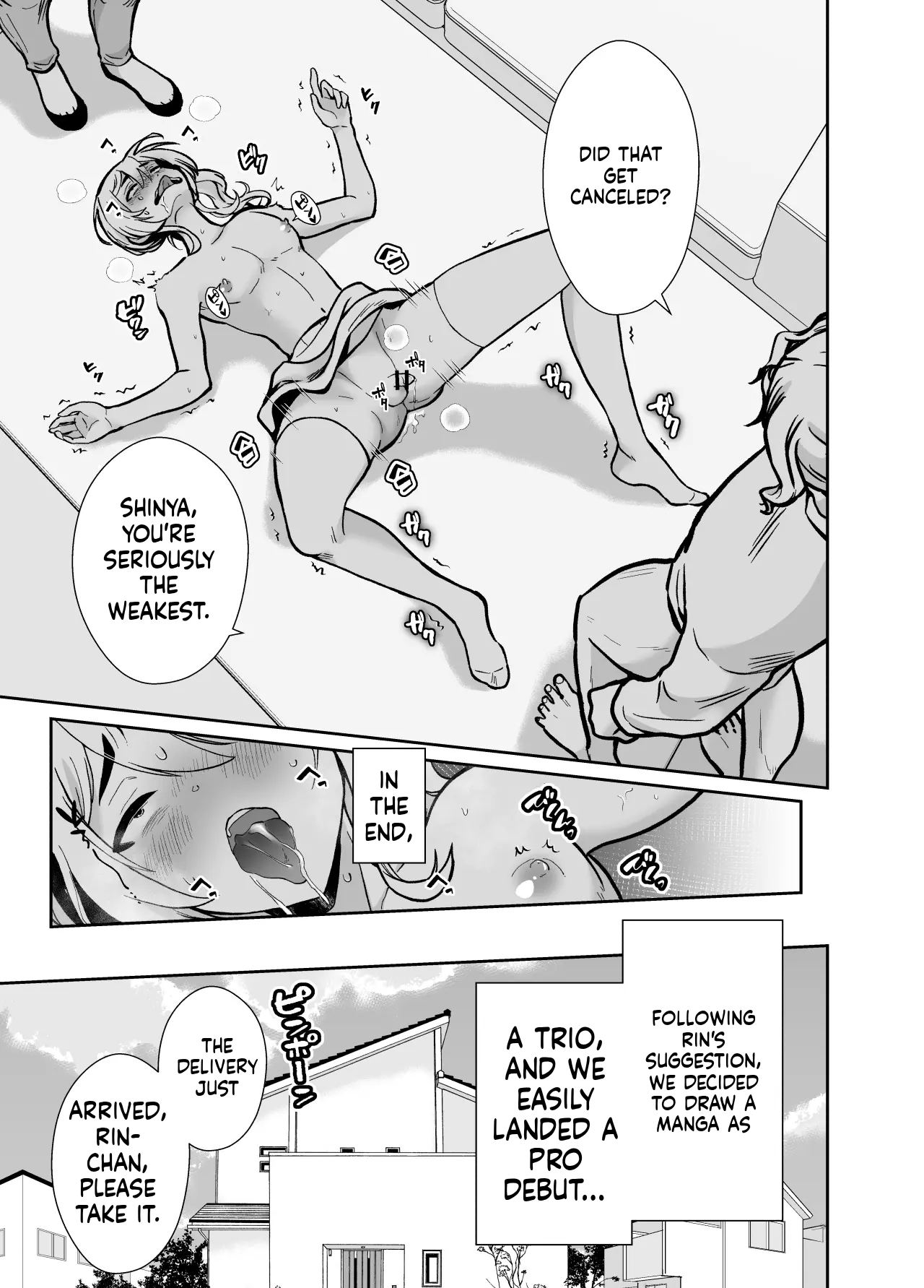 [Kinokko (Taguchi Monyata)] Fallen Women Share House: Rin-kun Edition ~The Story of Two Shy Aspiring Manga Artists Getting Deliciously Devoured by a Playboy~ 2 - Page 36