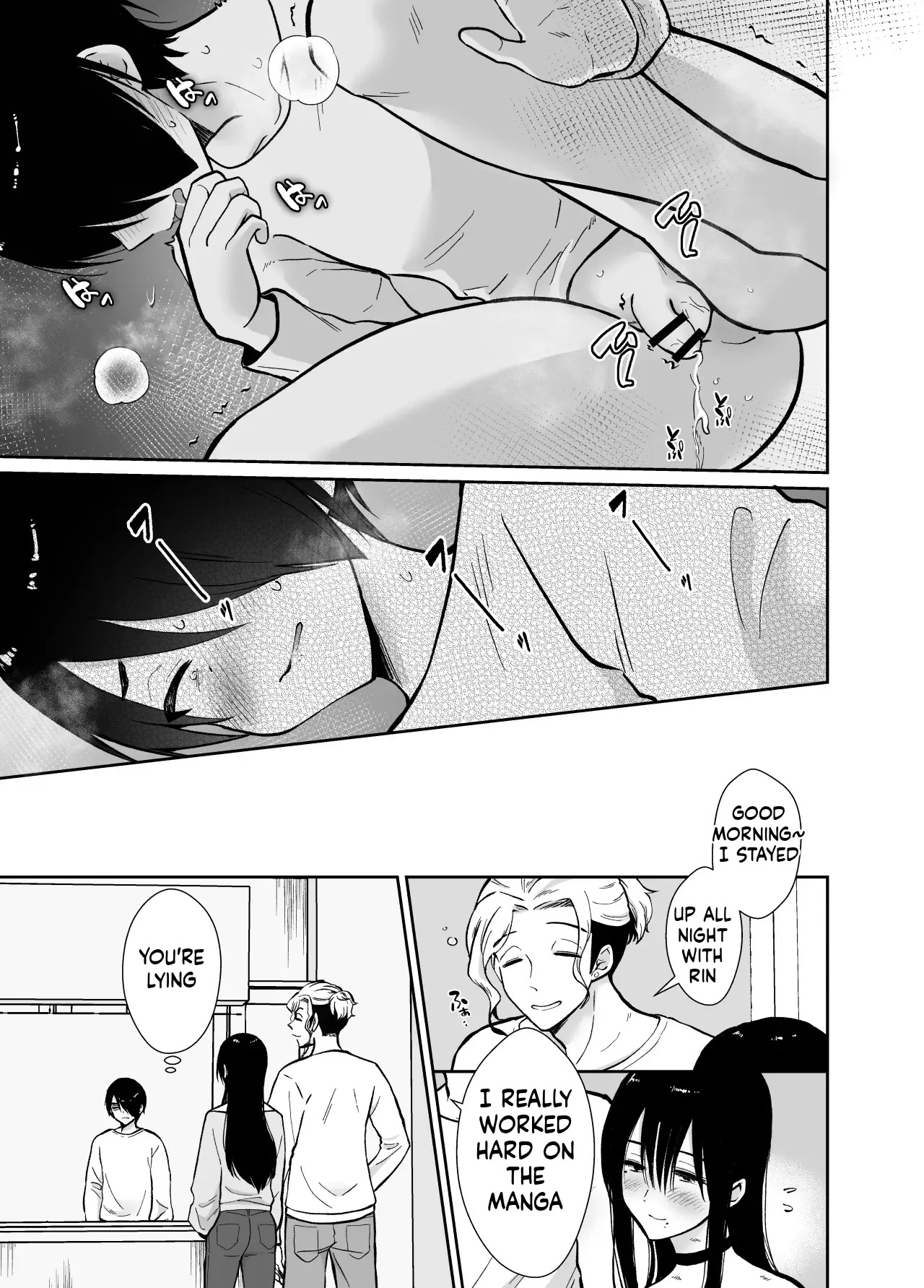 [Kinokko (Taguchi Monyata)] Fallen Women Share House: Rin-kun Edition ~The Story of Two Shy Aspiring Manga Artists Getting Deliciously Devoured by a Playboy~ 2 - Page 8