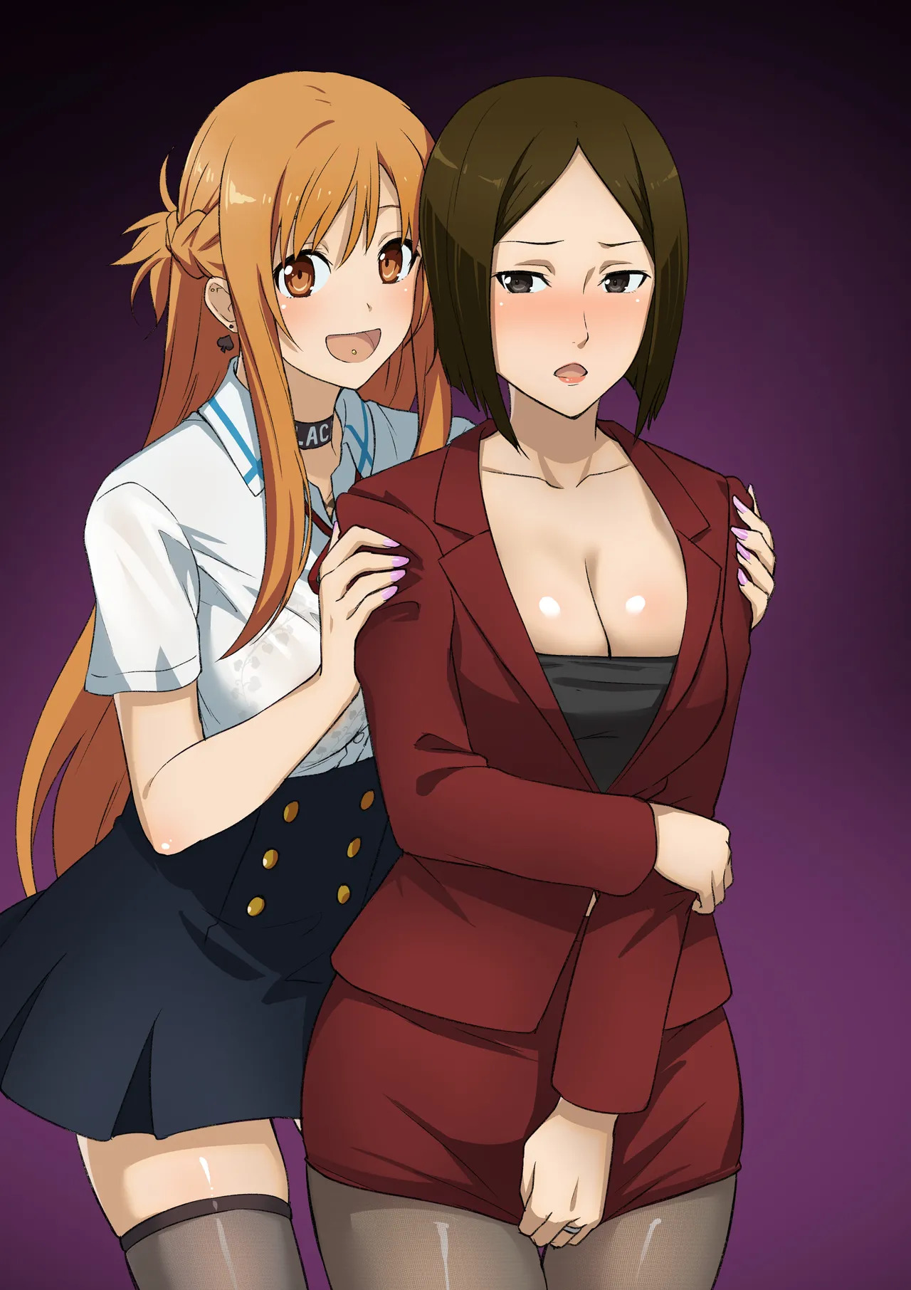 [Ardnades/とくぴょん] Kyouko & Asuna | Mother and Daughter Blacked English Translation [English] - Page 19