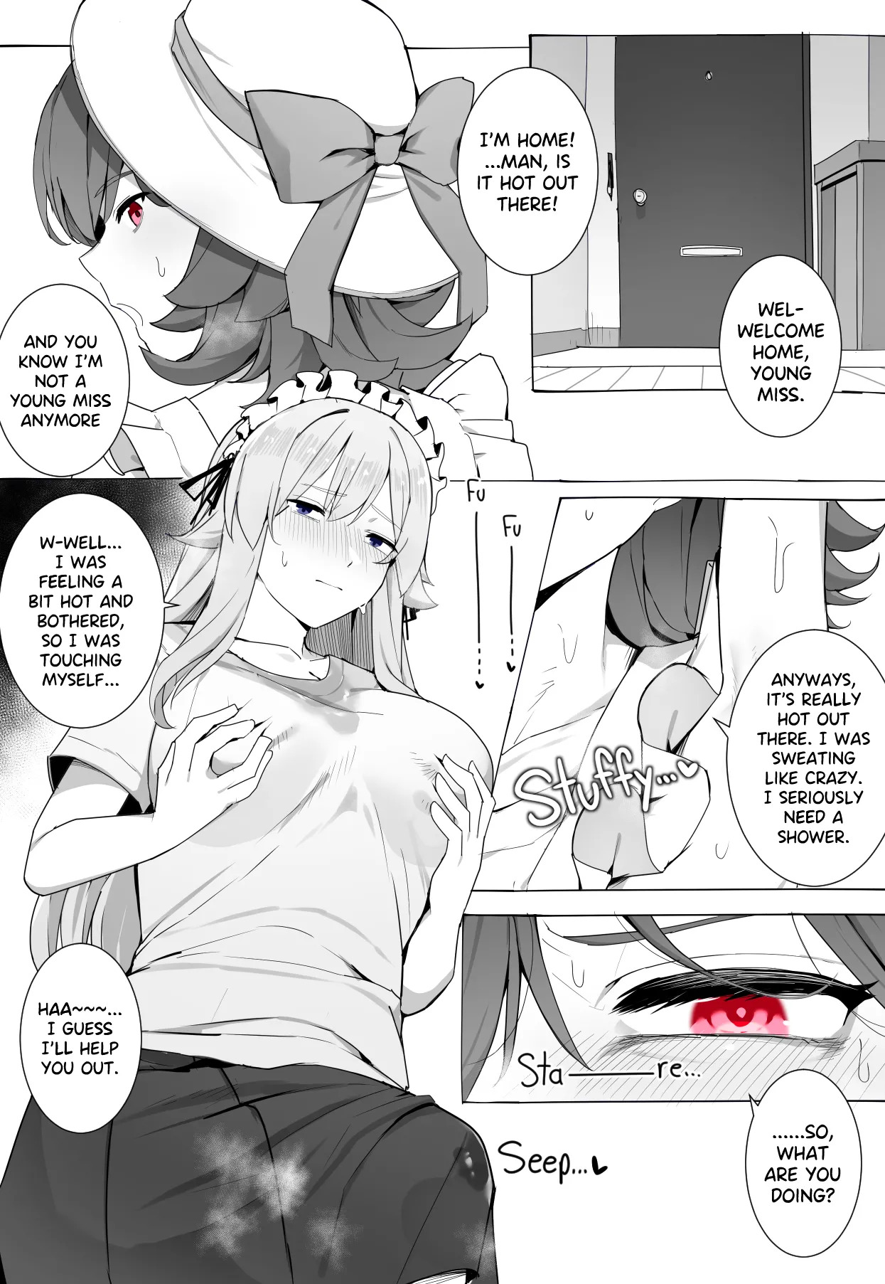 [Kassai] Summer with the Little Lady Who Was Kicked Out of Her Parents' House - Page 12
