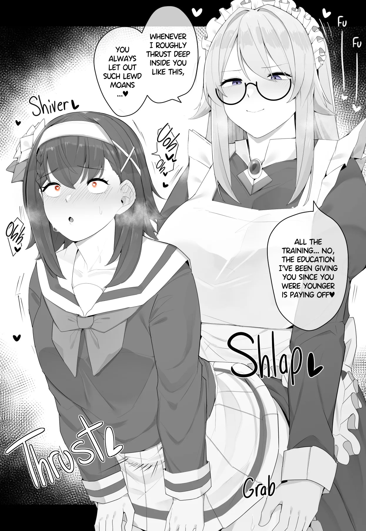 [Kassai] Head Maid and Little Lady - Page 46