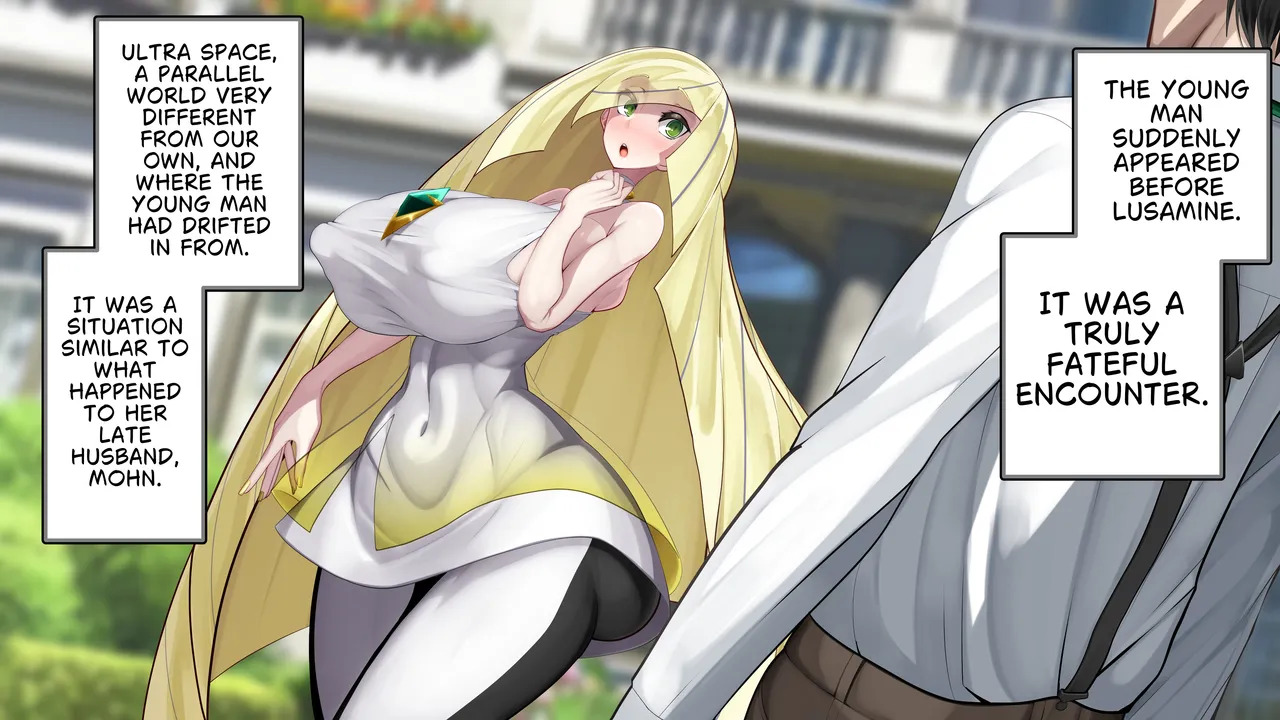 [Kawahagitei] Lusamine - Miboujin no Hatsukoi | Widow's First Love (Pokémon Sun and Moon) [English] - Page 11