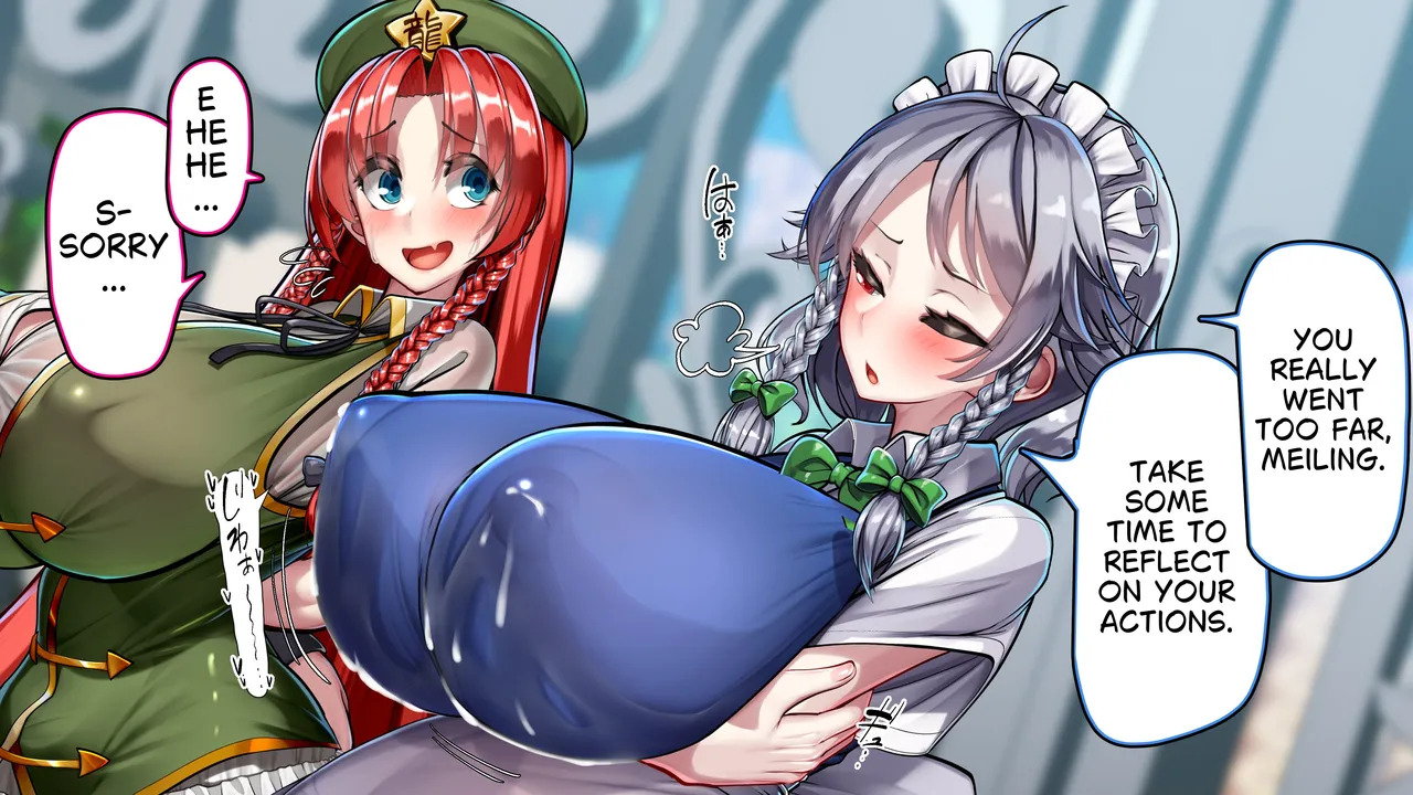 [Kawahagitei] Meiling x Sakuya Tomatta Jikan dake Onaho ni natte kureru Maid-chou (Touhou Project) [English] - Page 167
