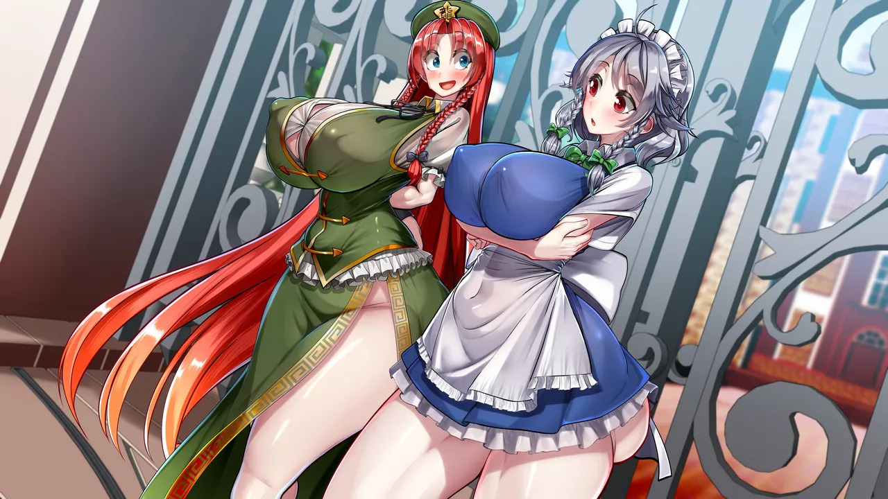 [Kawahagitei] Meiling x Sakuya Tomatta Jikan dake Onaho ni natte kureru Maid-chou (Touhou Project) [English] - Page 175