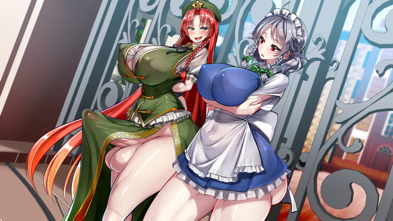 [Kawahagitei] Meiling x Sakuya Tomatta Jikan dake Onaho ni natte kureru Maid-chou (Touhou Project) [English] - Page 176