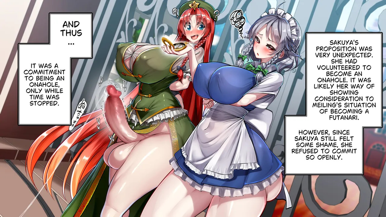 [Kawahagitei] Meiling x Sakuya Tomatta Jikan dake Onaho ni natte kureru Maid-chou (Touhou Project) [English] - Page 18