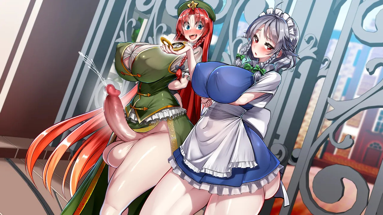 [Kawahagitei] Meiling x Sakuya Tomatta Jikan dake Onaho ni natte kureru Maid-chou (Touhou Project) [English] - Page 182