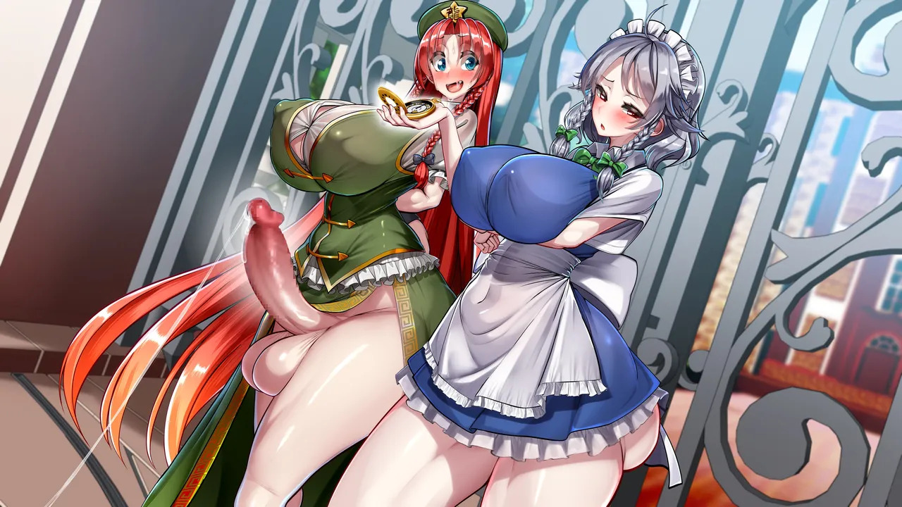 [Kawahagitei] Meiling x Sakuya Tomatta Jikan dake Onaho ni natte kureru Maid-chou (Touhou Project) [English] - Page 183