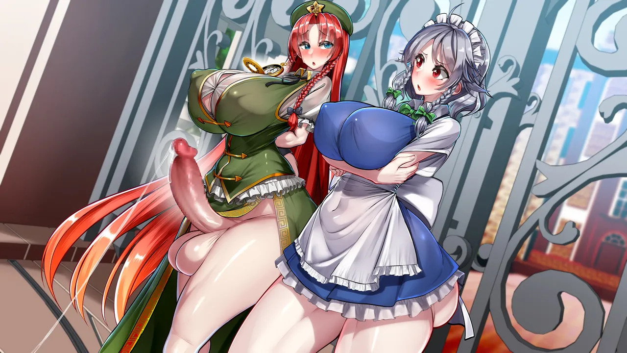 [Kawahagitei] Meiling x Sakuya Tomatta Jikan dake Onaho ni natte kureru Maid-chou (Touhou Project) [English] - Page 184