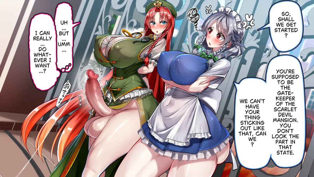 [Kawahagitei] Meiling x Sakuya Tomatta Jikan dake Onaho ni natte kureru Maid-chou (Touhou Project) [English] - Page 19