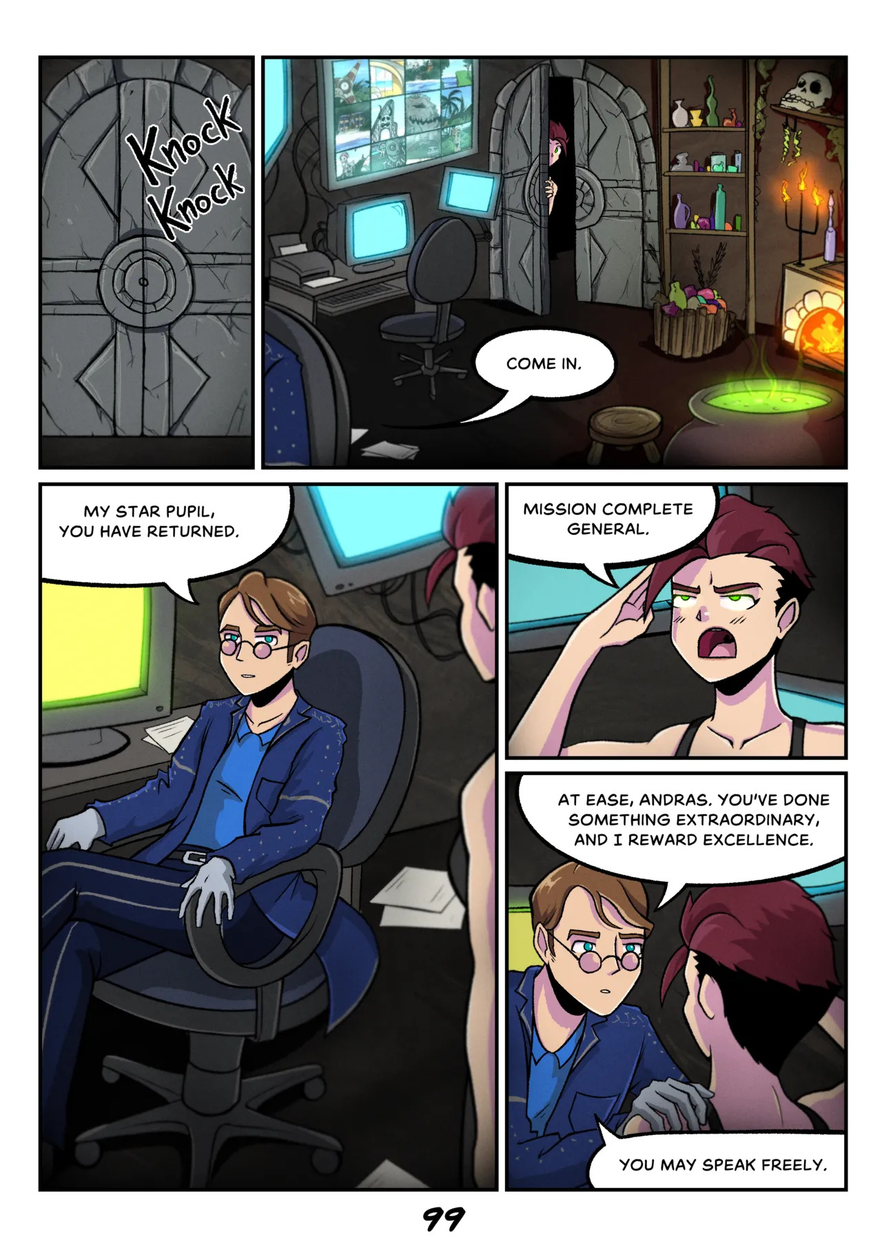 [Valk_yrain] The Curse Of Spooky Island (Possession Hub) (English) - Page 100