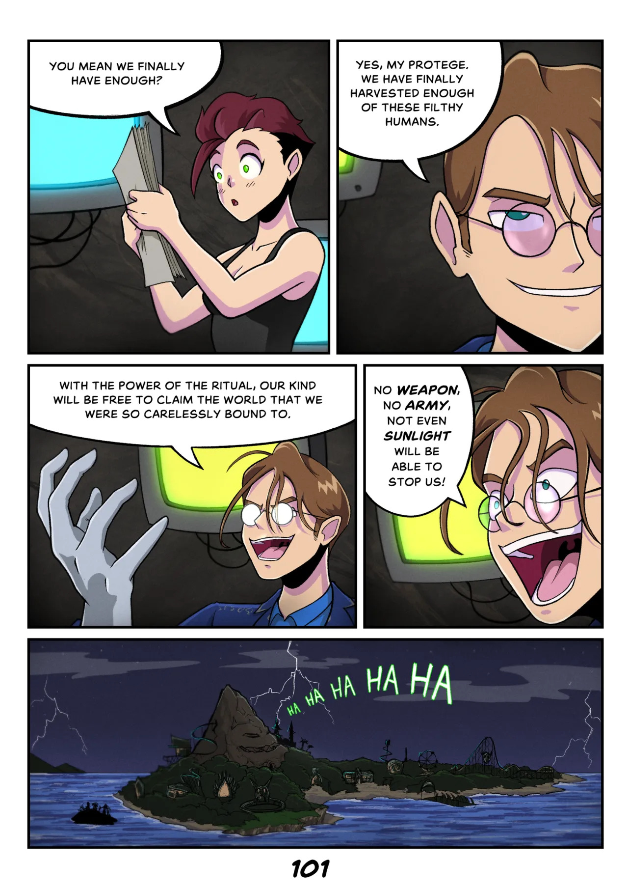 [Valk_yrain] The Curse Of Spooky Island (Possession Hub) (English) - Page 102