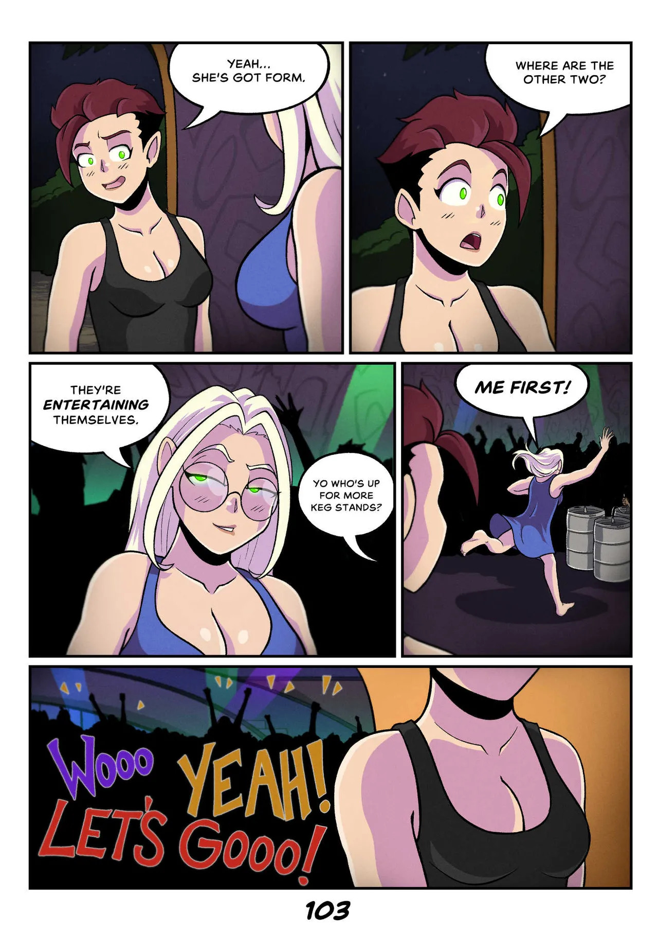 [Valk_yrain] The Curse Of Spooky Island (Possession Hub) (English) - Page 104