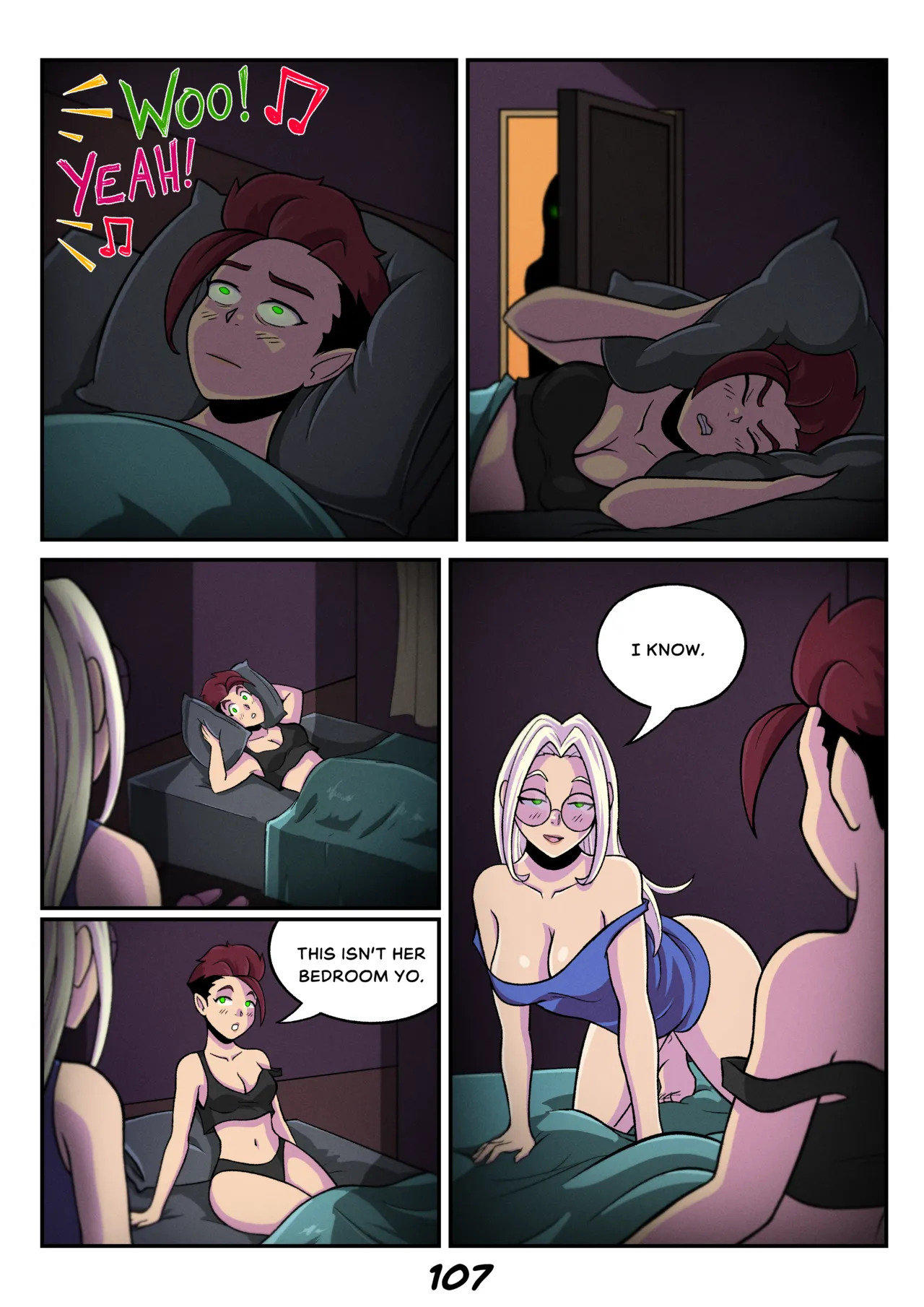 [Valk_yrain] The Curse Of Spooky Island (Possession Hub) (English) - Page 108
