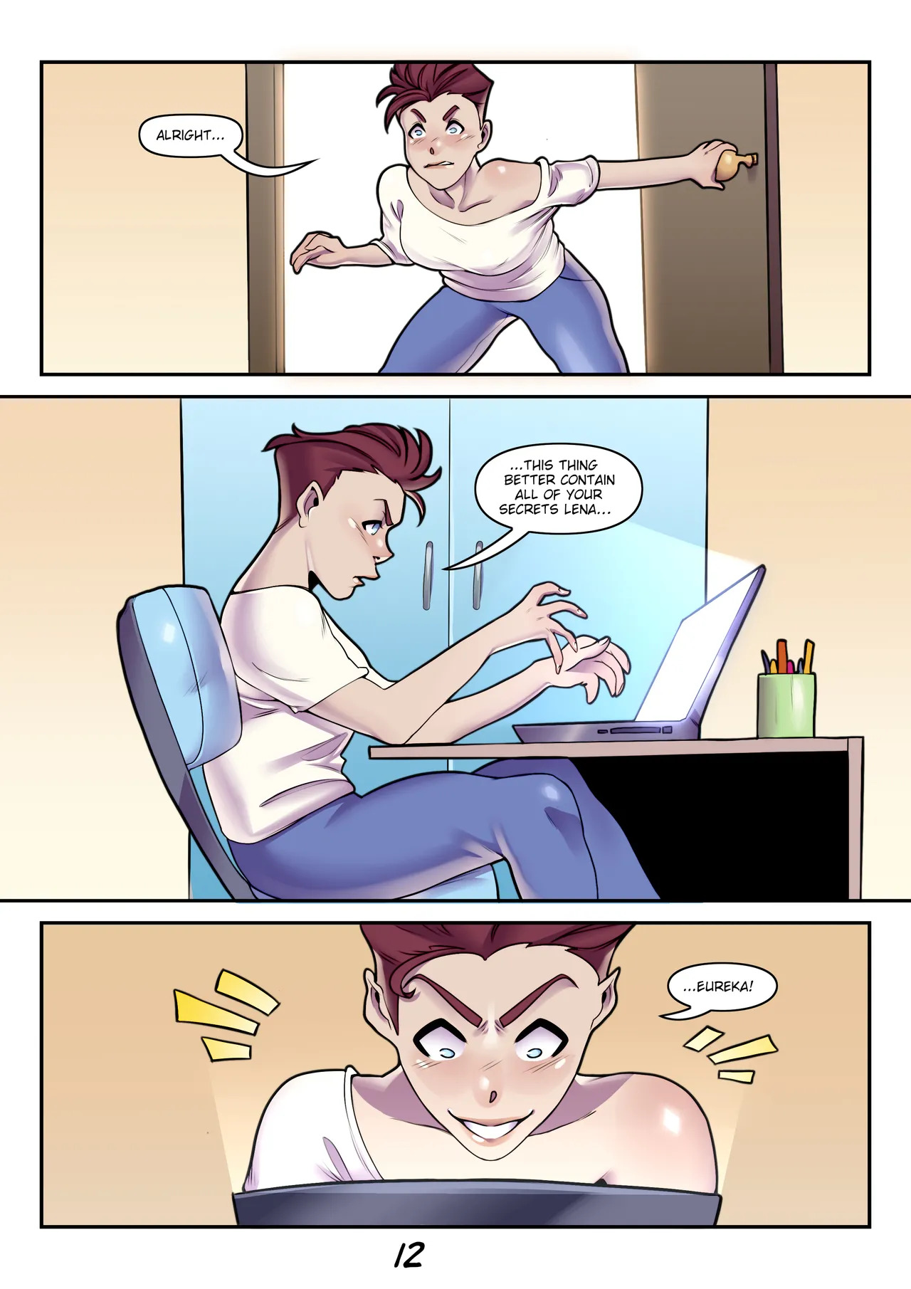 [Valk_yrain] The Curse Of Spooky Island (Possession Hub) (English) - Page 12