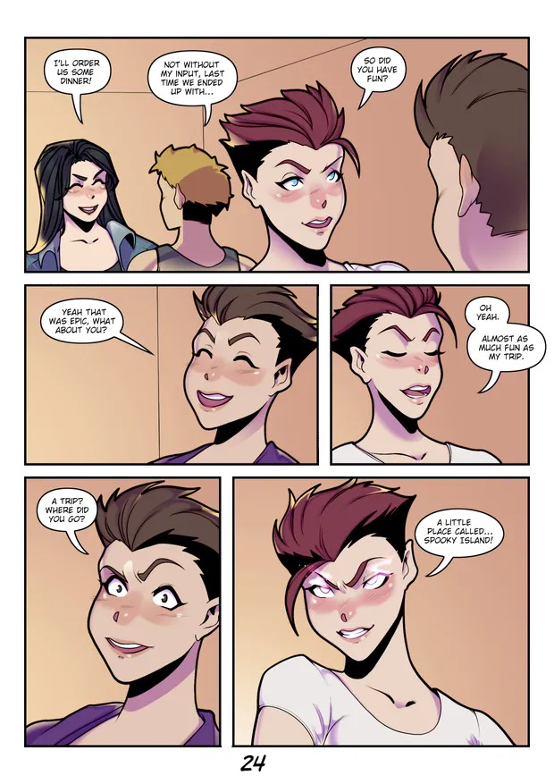 [Valk_yrain] The Curse Of Spooky Island (Possession Hub) (English) - Page 24
