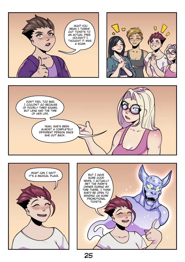 [Valk_yrain] The Curse Of Spooky Island (Possession Hub) (English) - Page 25