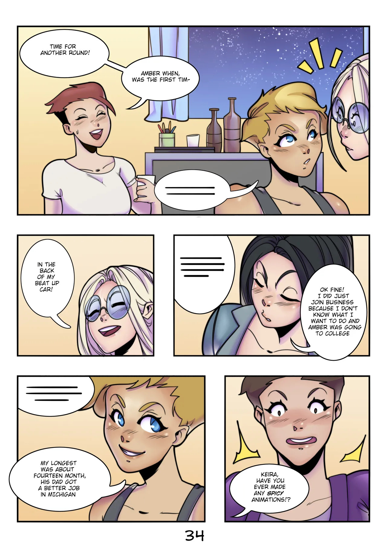 [Valk_yrain] The Curse Of Spooky Island (Possession Hub) (English) - Page 34