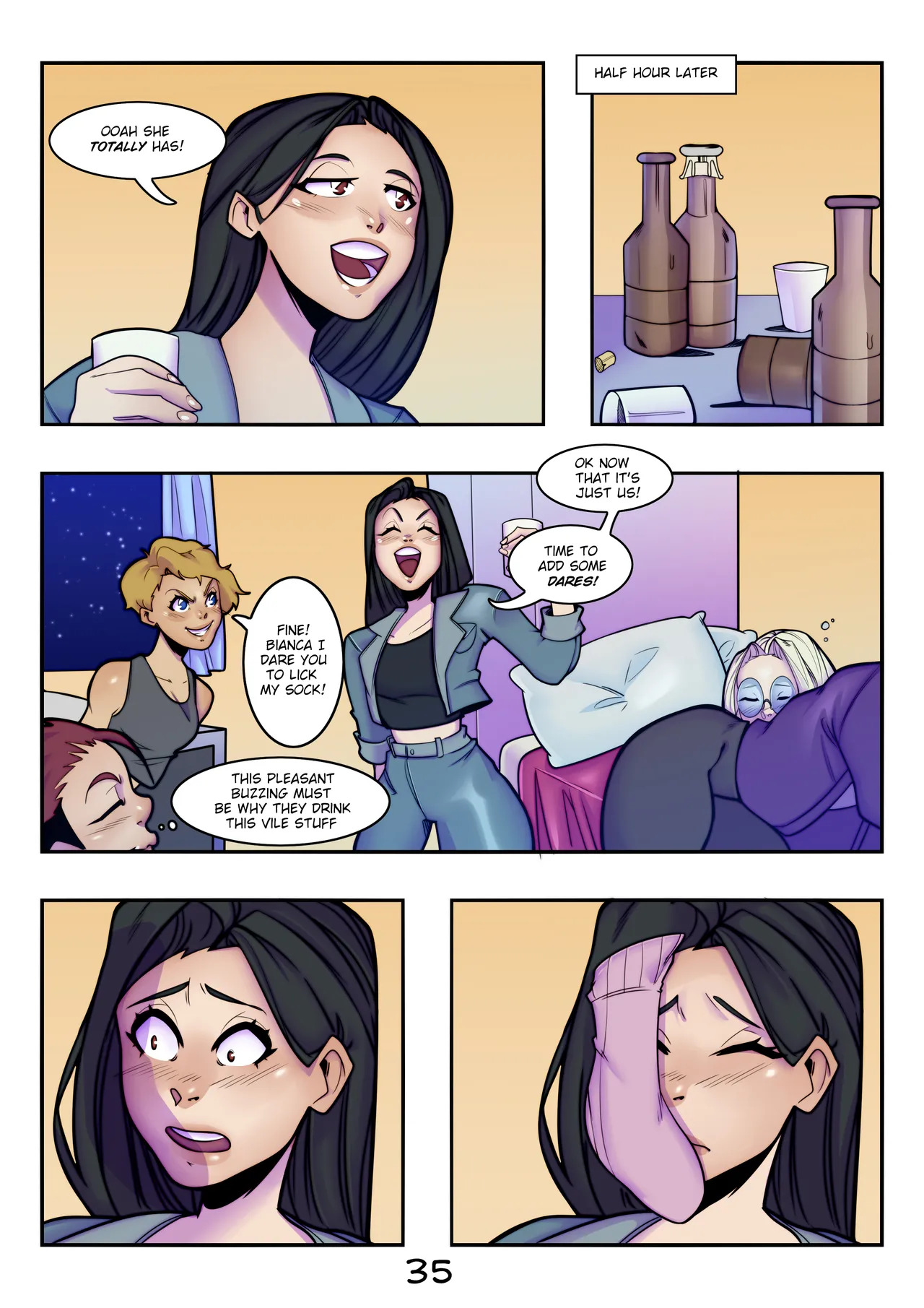[Valk_yrain] The Curse Of Spooky Island (Possession Hub) (English) - Page 35
