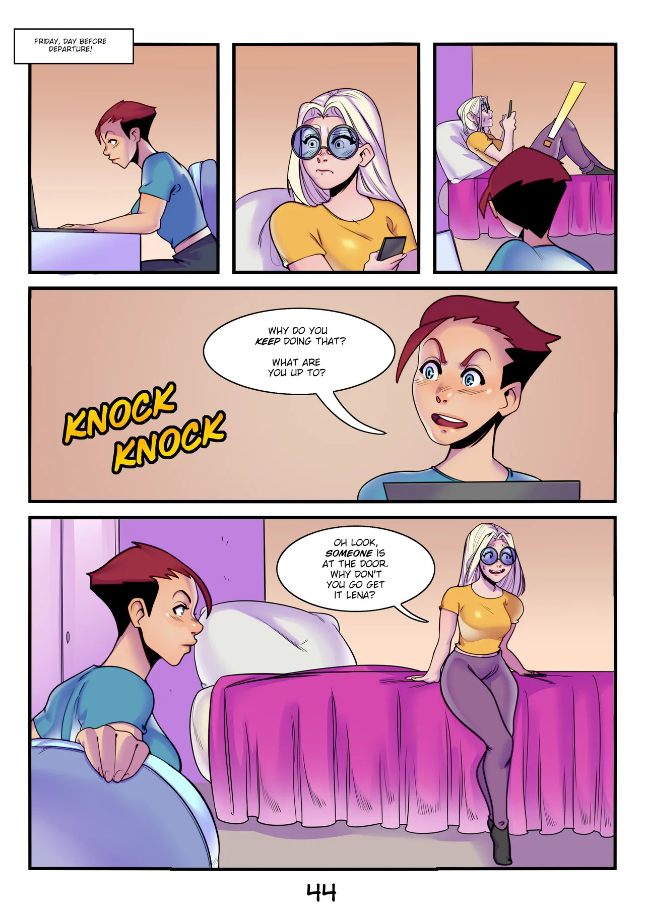 [Valk_yrain] The Curse Of Spooky Island (Possession Hub) (English) - Page 44