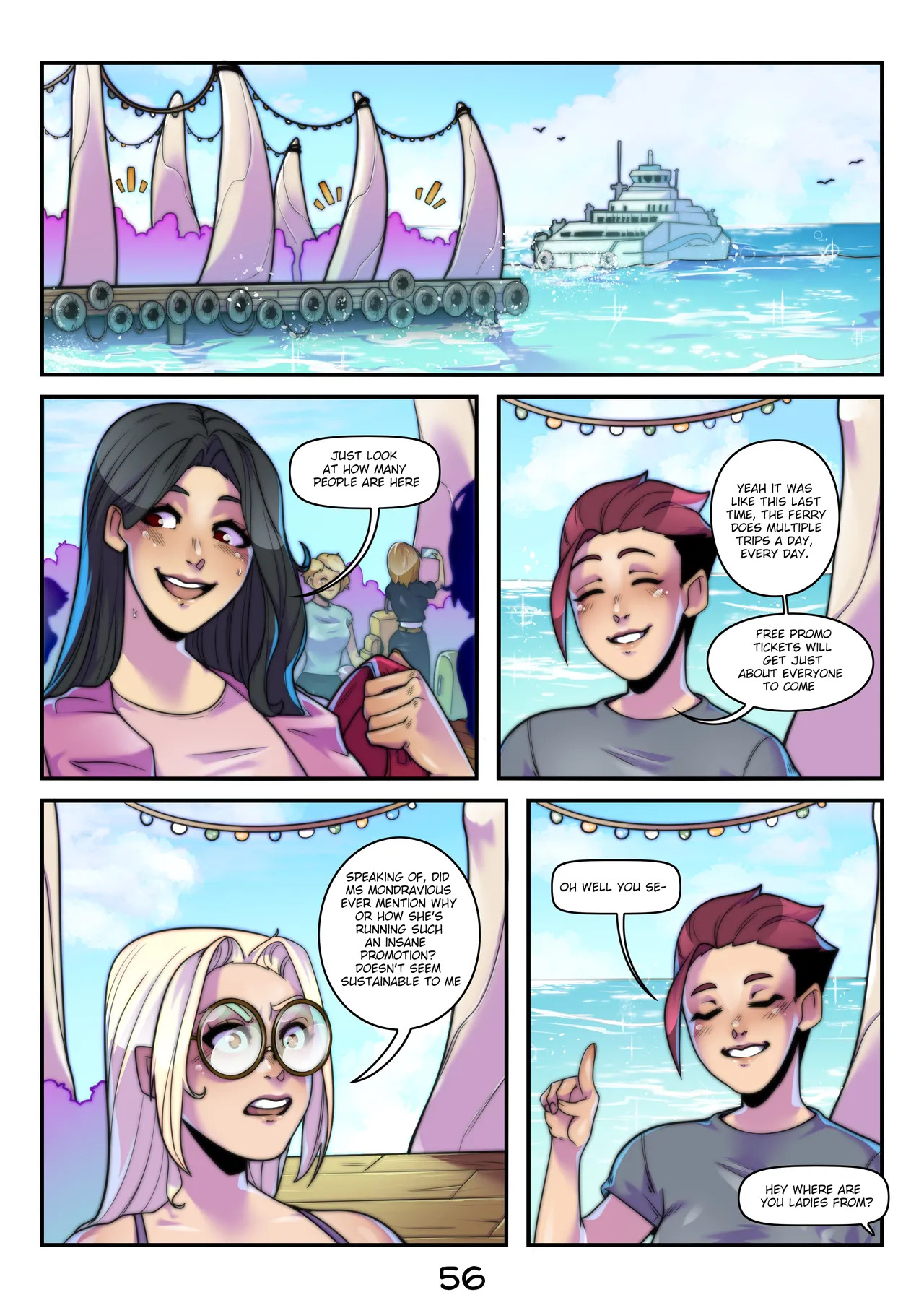 [Valk_yrain] The Curse Of Spooky Island (Possession Hub) (English) - Page 56