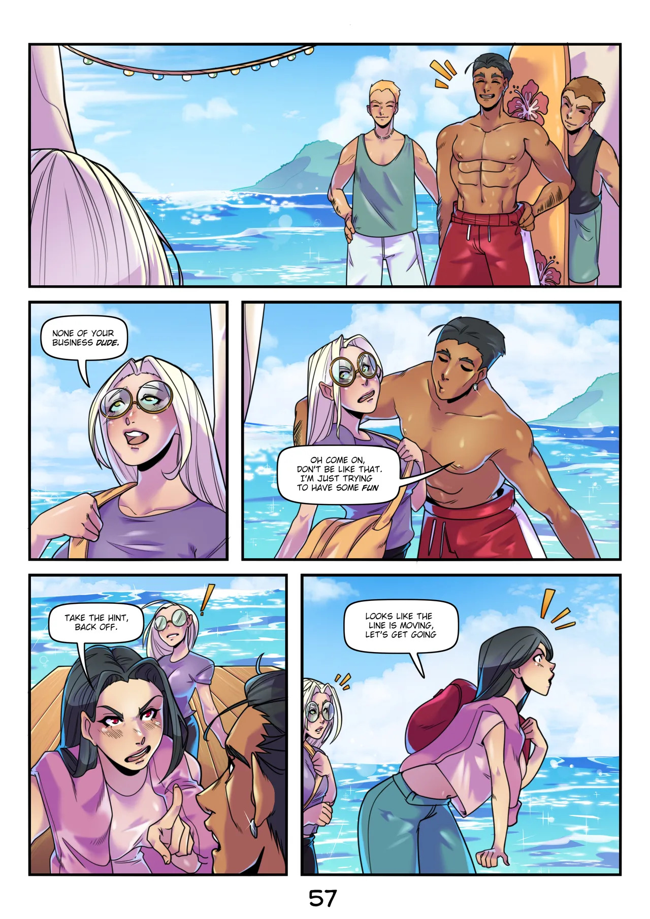 [Valk_yrain] The Curse Of Spooky Island (Possession Hub) (English) - Page 57