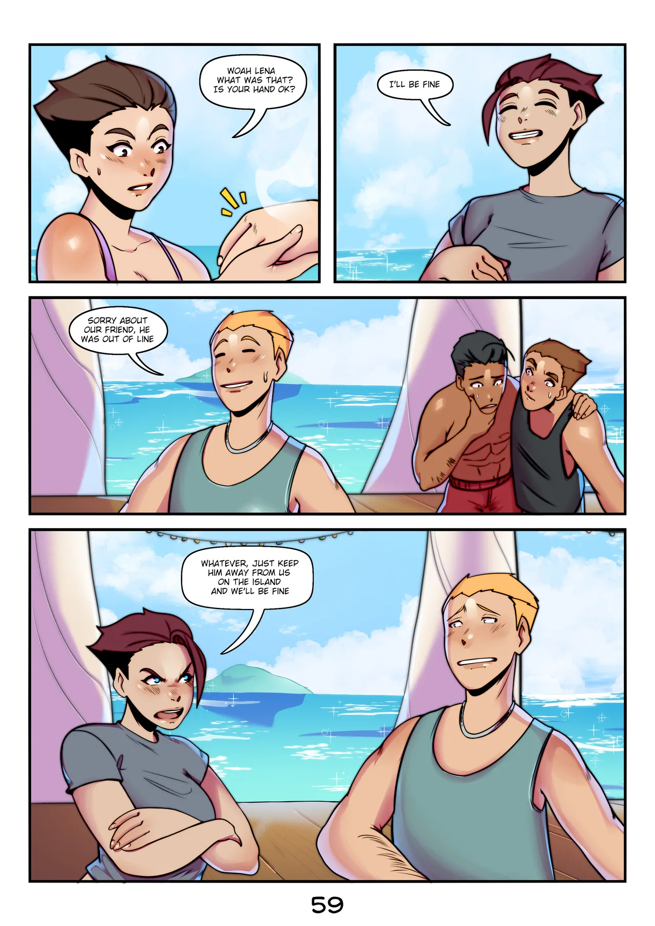 [Valk_yrain] The Curse Of Spooky Island (Possession Hub) (English) - Page 59
