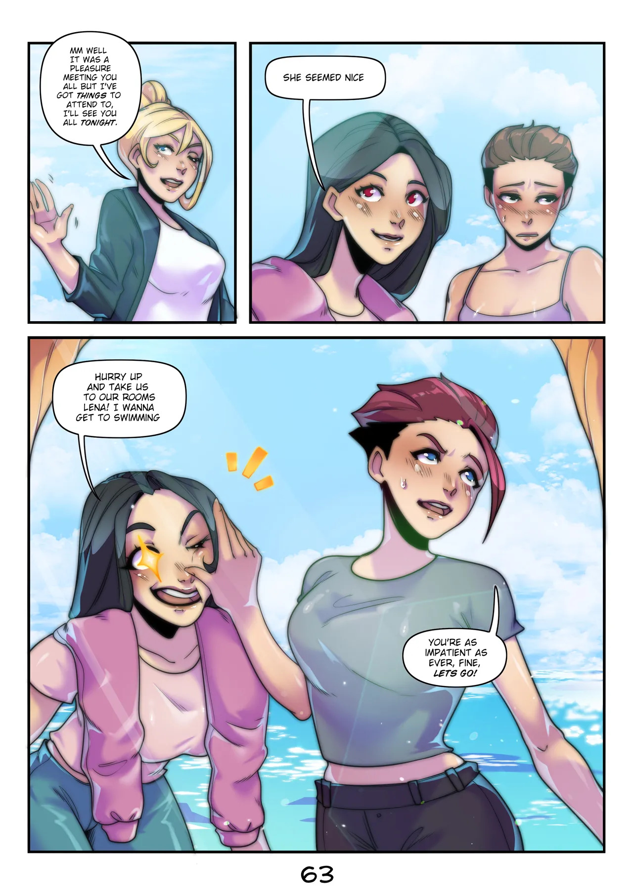 [Valk_yrain] The Curse Of Spooky Island (Possession Hub) (English) - Page 63