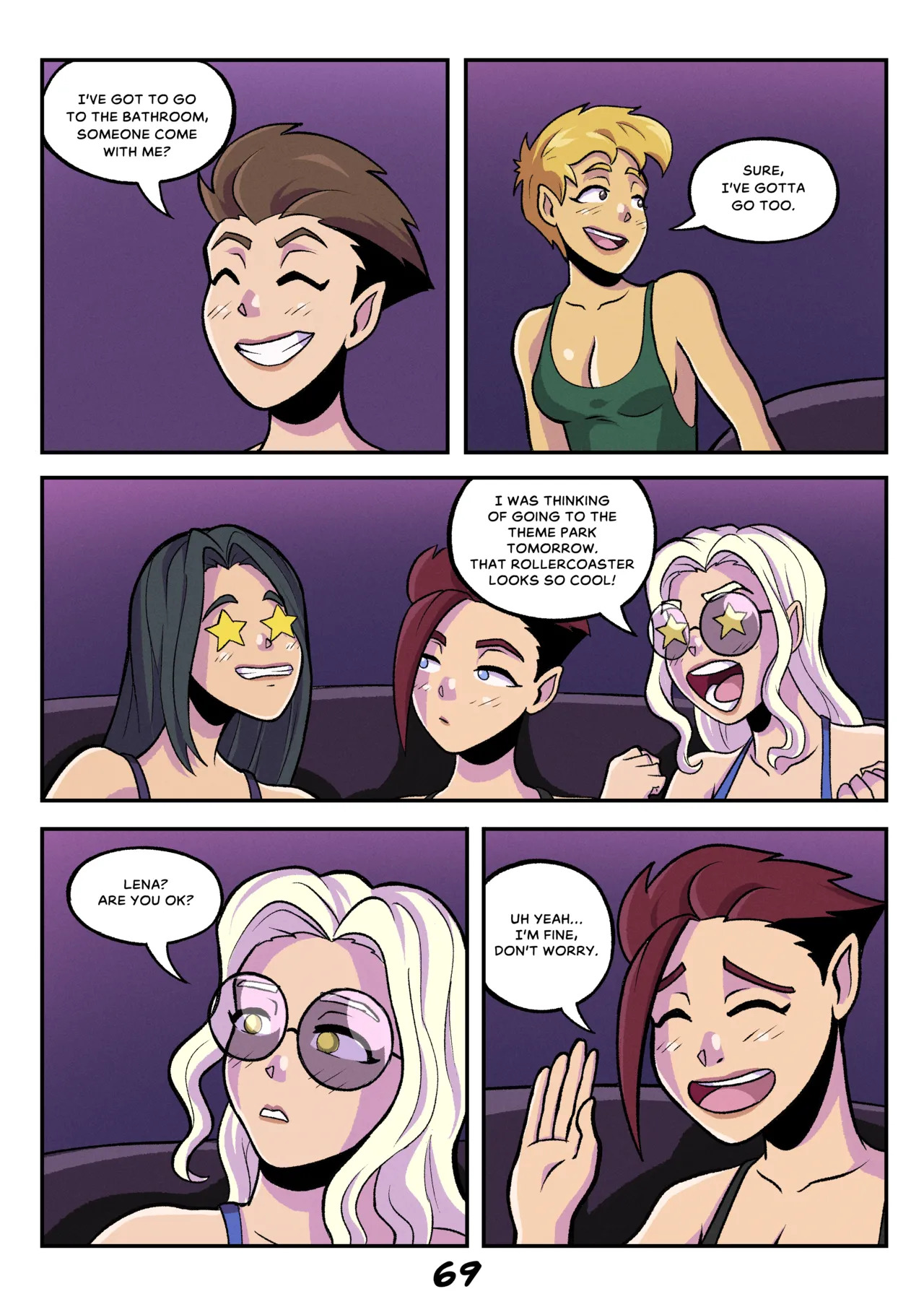 [Valk_yrain] The Curse Of Spooky Island (Possession Hub) (English) - Page 69