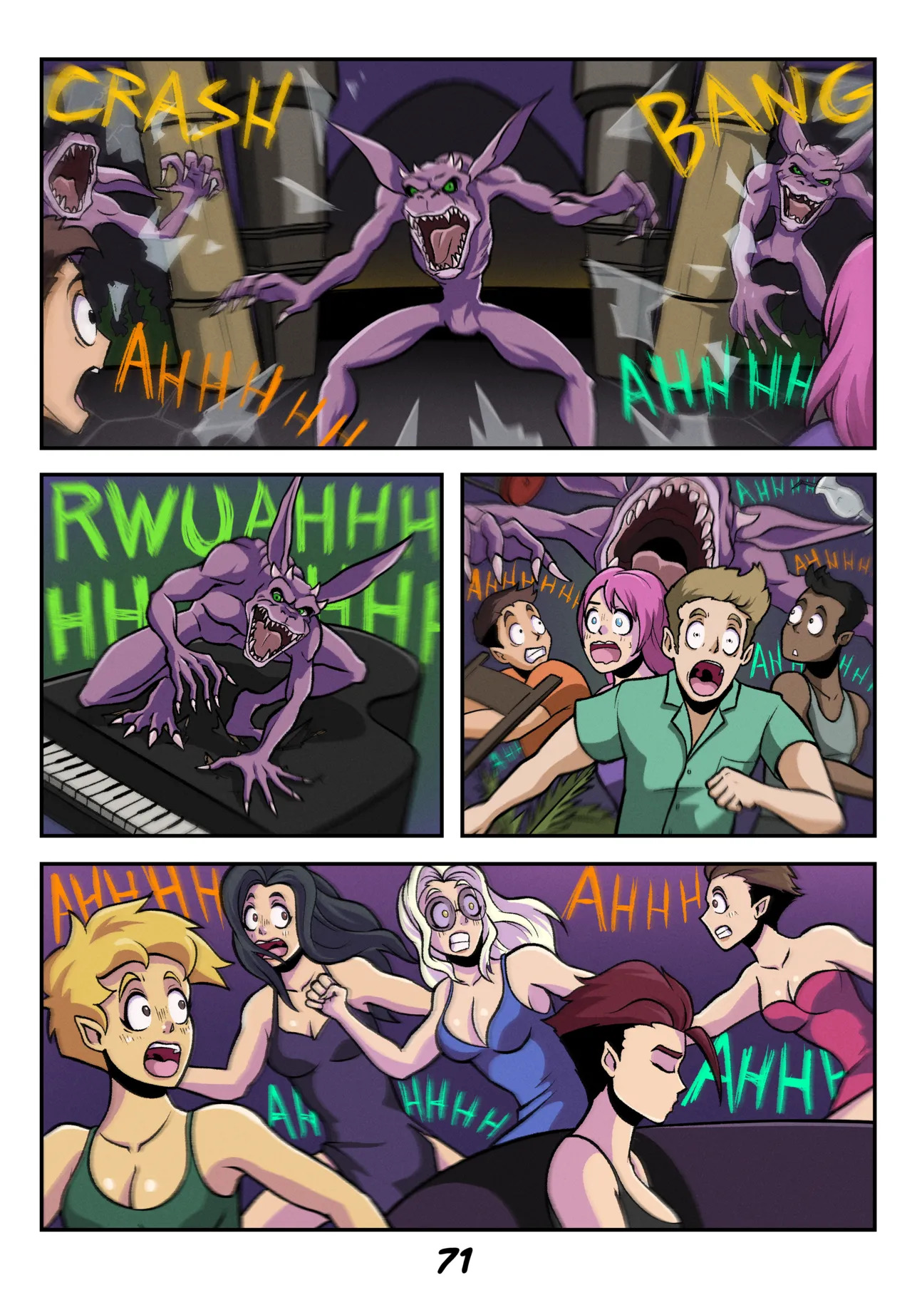[Valk_yrain] The Curse Of Spooky Island (Possession Hub) (English) - Page 71