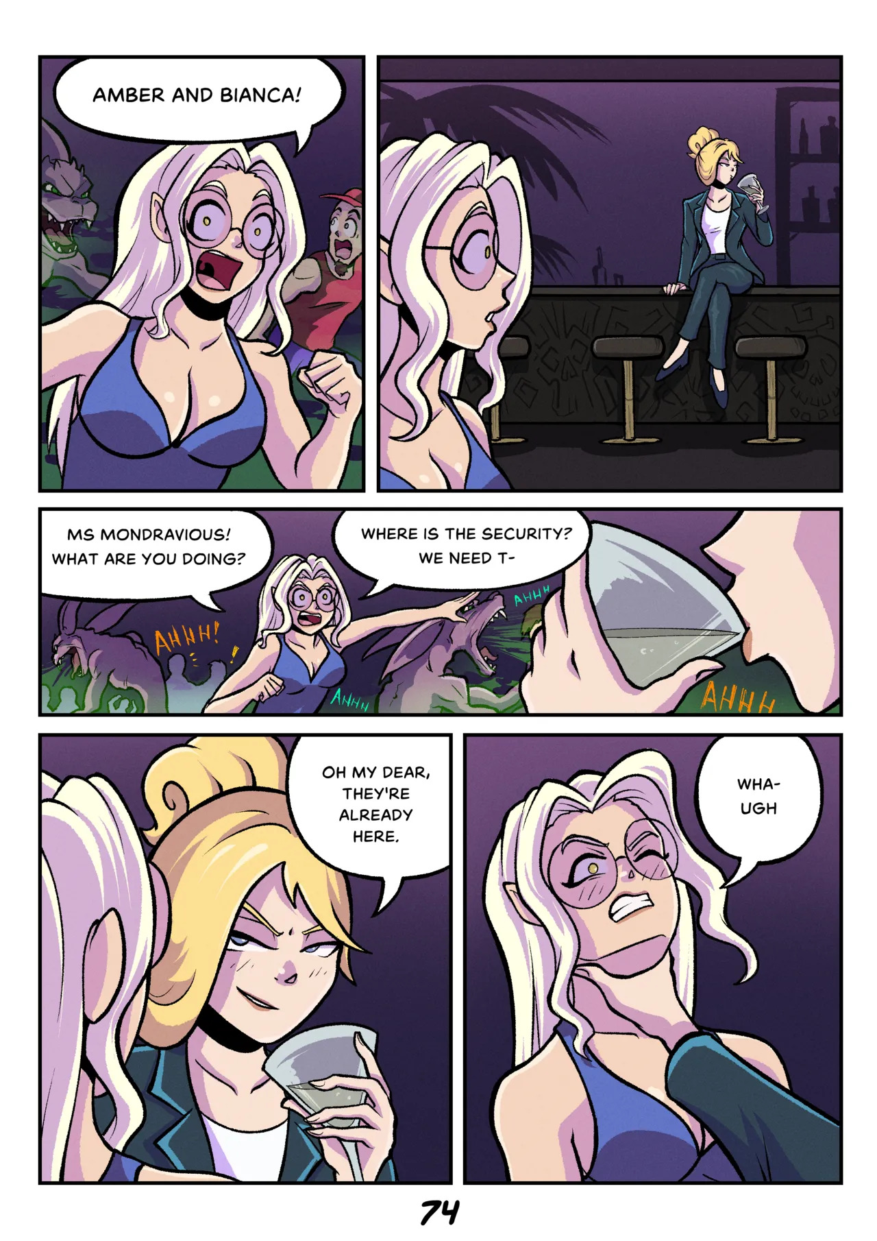 [Valk_yrain] The Curse Of Spooky Island (Possession Hub) (English) - Page 74