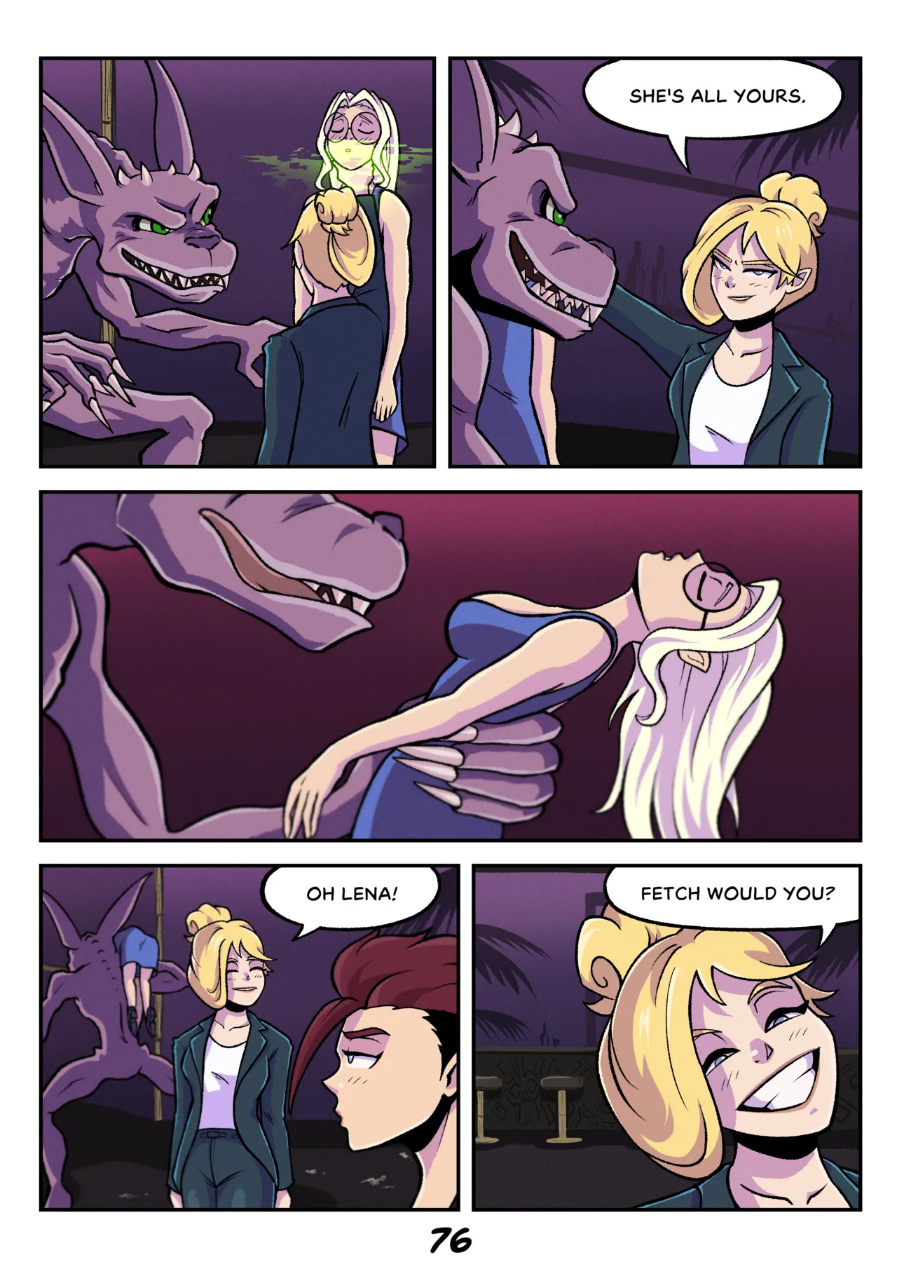 [Valk_yrain] The Curse Of Spooky Island (Possession Hub) (English) - Page 76